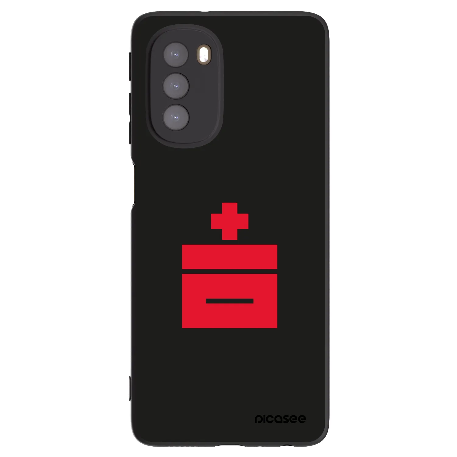 Picasee crna silikonska maskica za Motorola Moto G51 - Le Plastenciaga