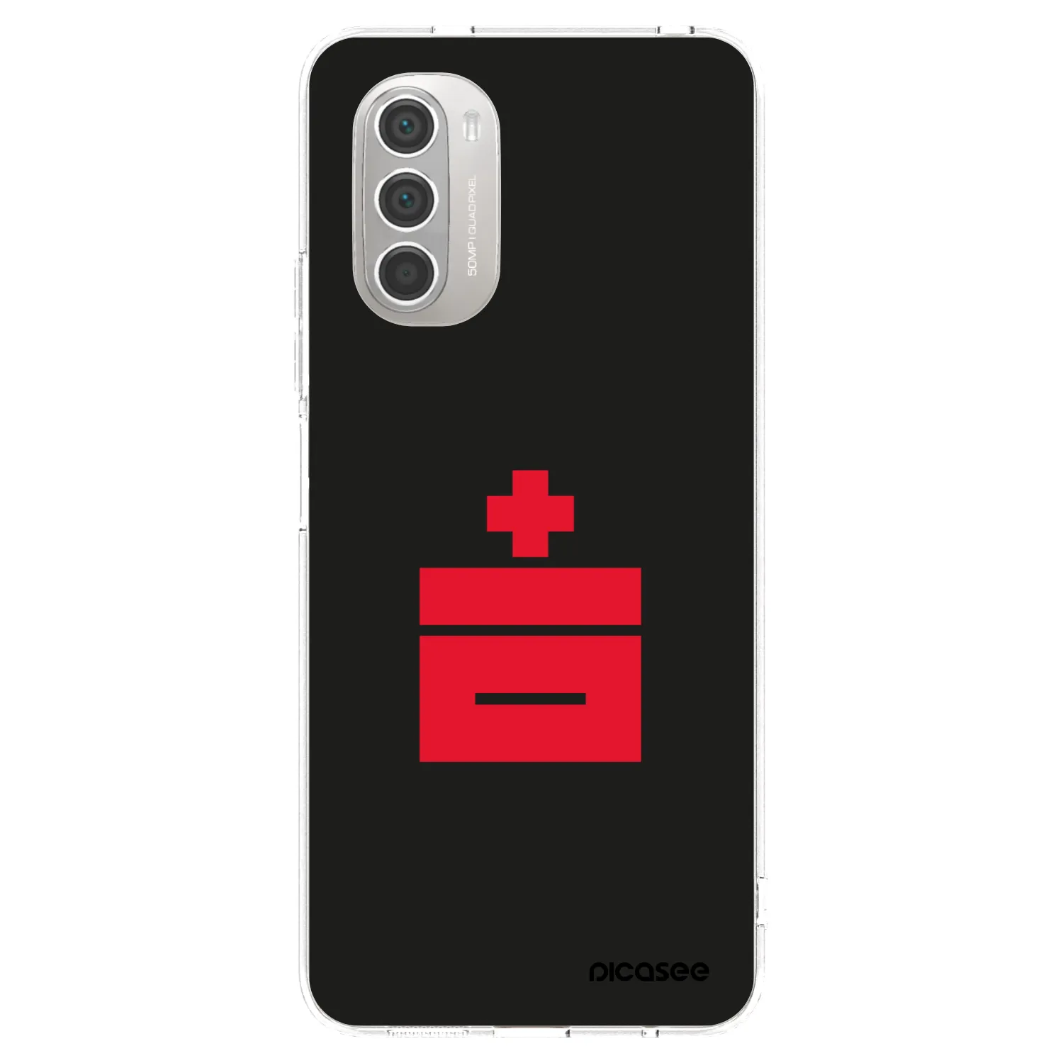 Picasee silikonska prozirna maskica za Motorola Moto G51 - Le Plastenciaga