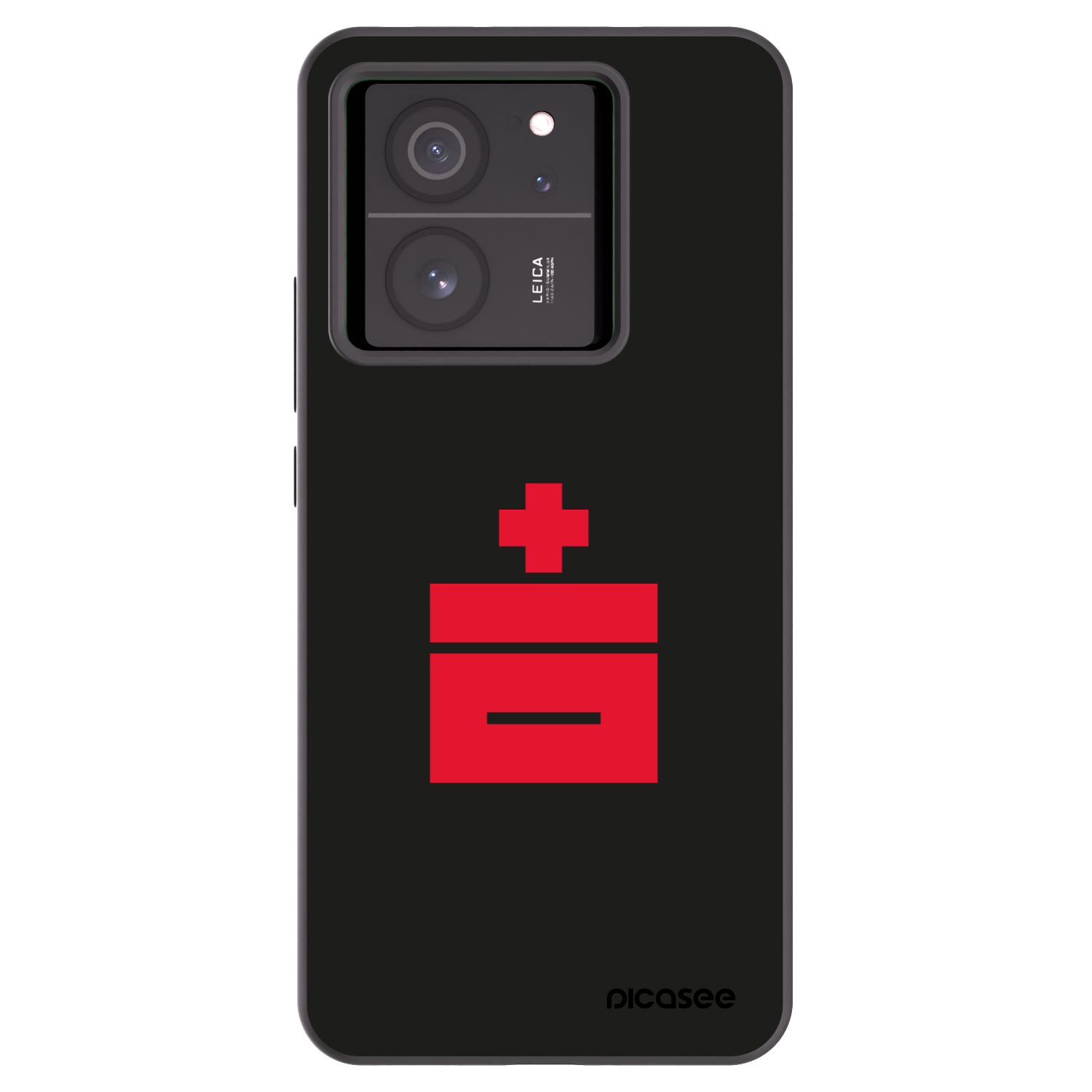 Picasee crna silikonska maskica za Xiaomi 13T Pro - Le Plastenciaga