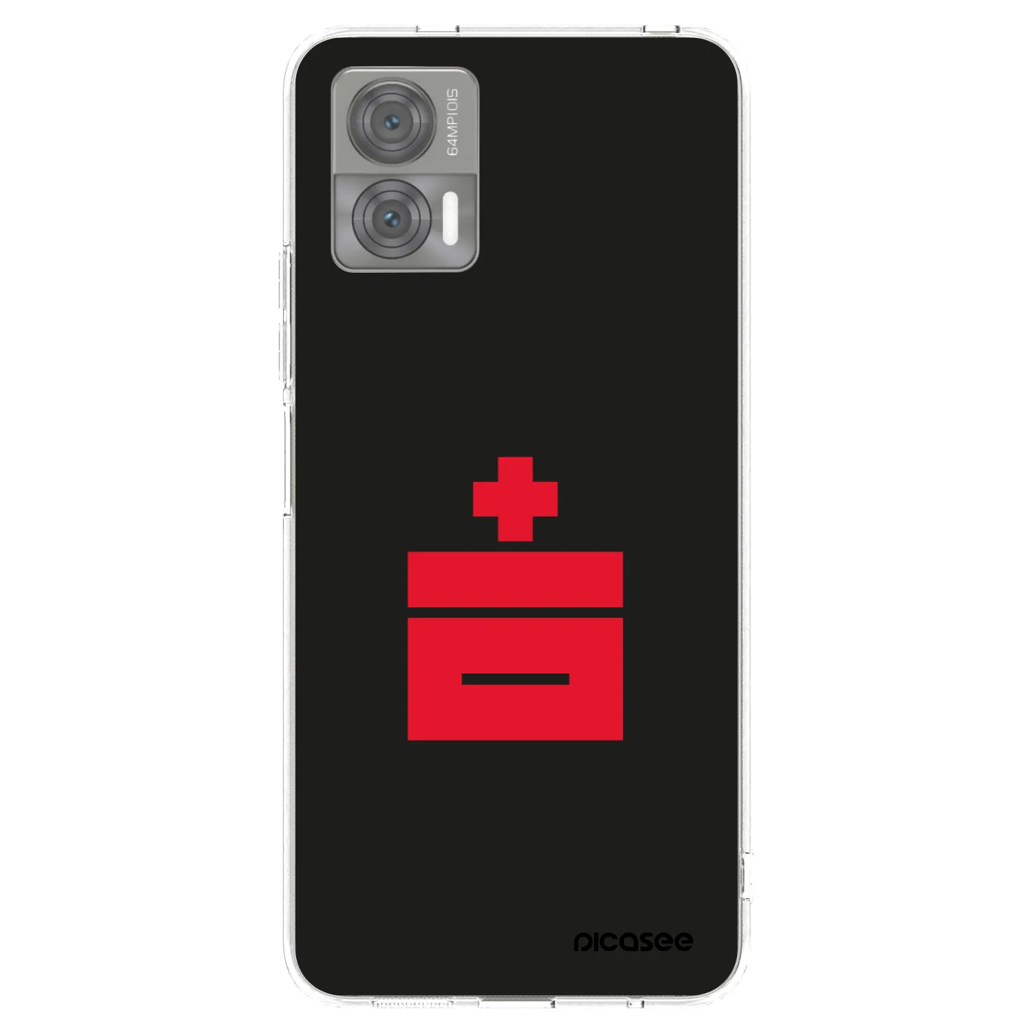 Picasee silikonska prozirna maskica za Motorola Edge 30 Neo - Le Plastenciaga