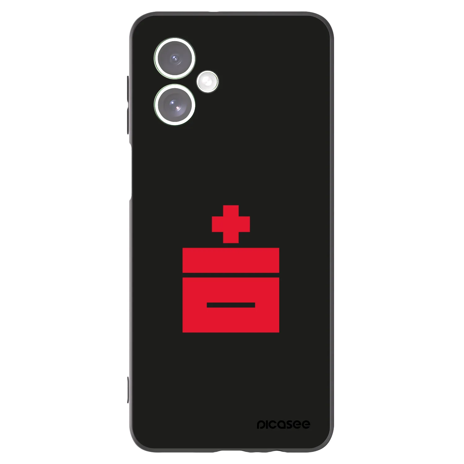 Picasee crna silikonska maskica za Motorola Moto G54 5G - Le Plastenciaga