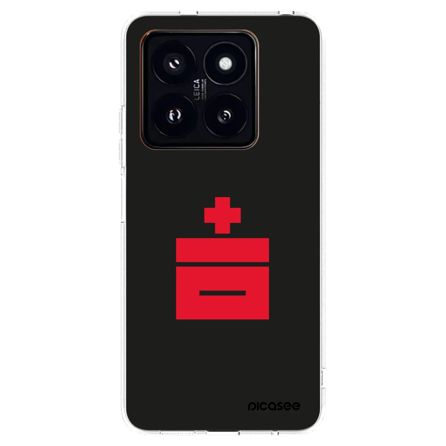 Picasee silikonska prozirna maskica za Xiaomi 14 Pro - Le Plastenciaga