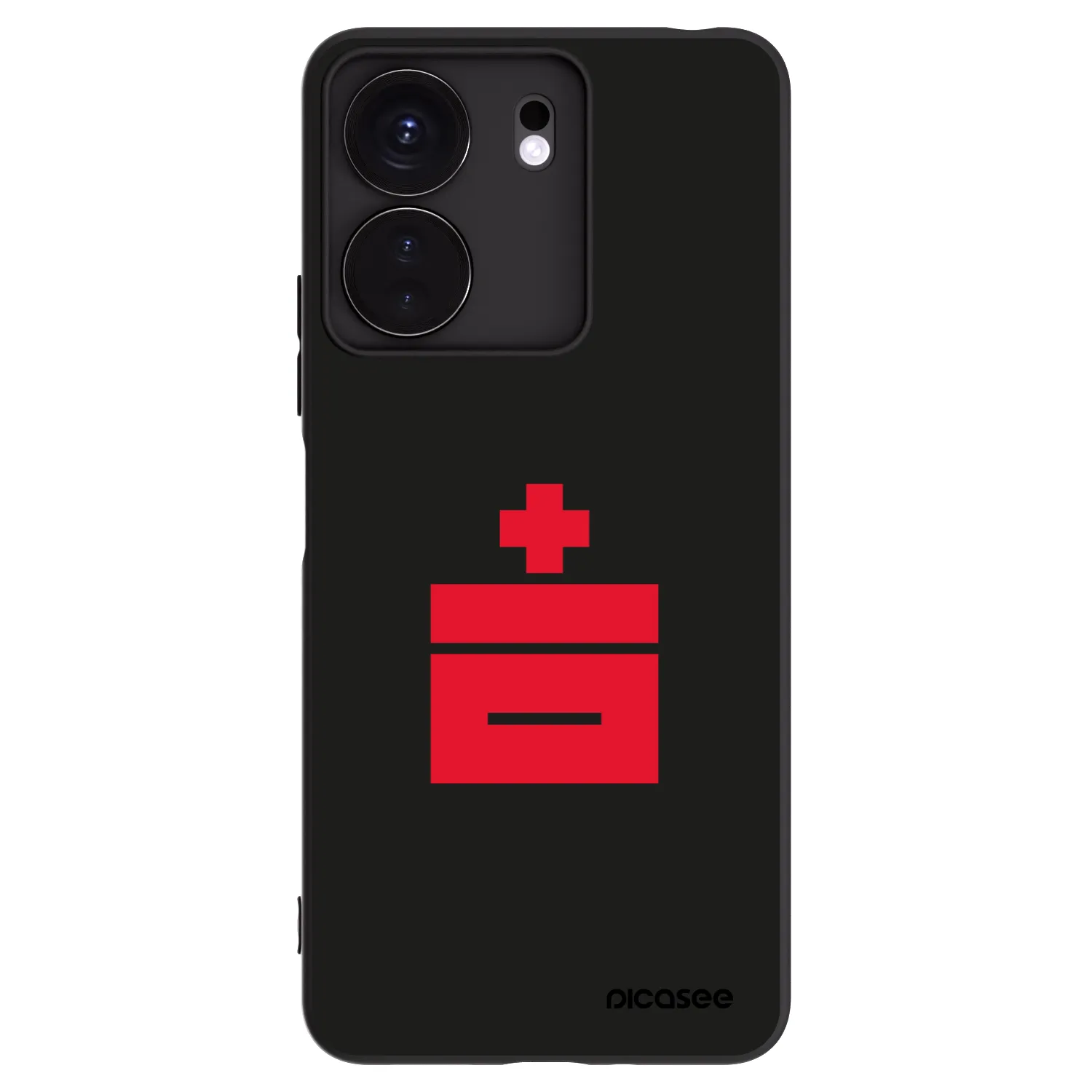 Picasee crna silikonska maskica za Xiaomi Redmi 13C 4G - Le Plastenciaga