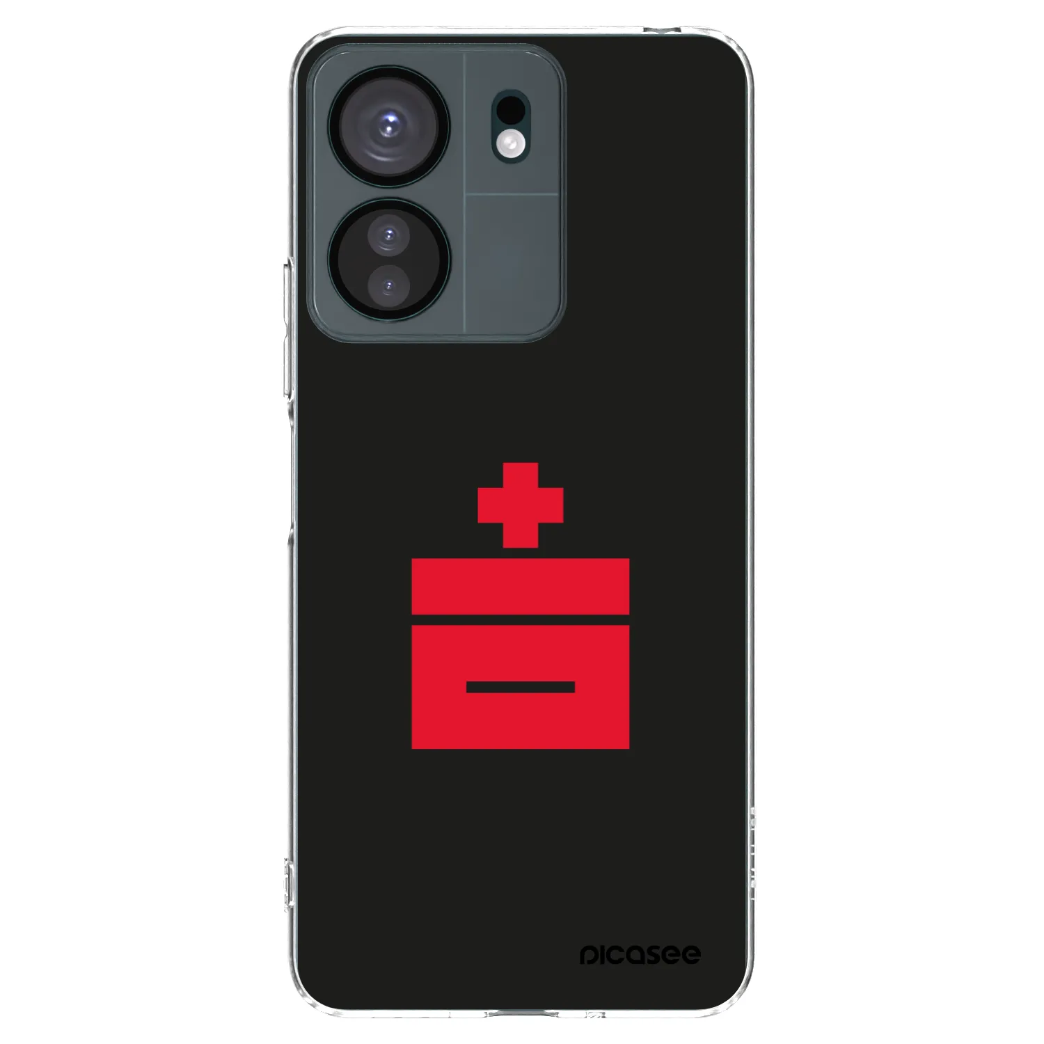 Picasee silikonska prozirna maskica za Xiaomi Redmi 13C 4G - Le Plastenciaga