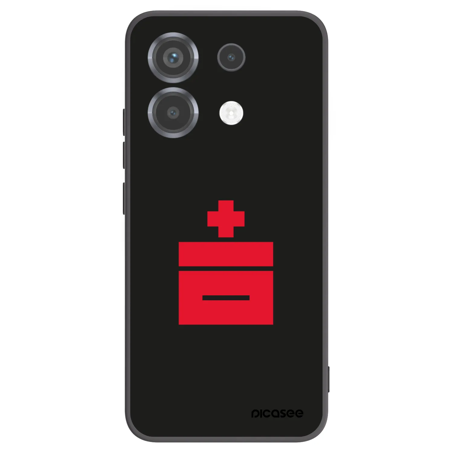 Picasee crna silikonska maskica za Xiaomi Poco X6 - Le Plastenciaga