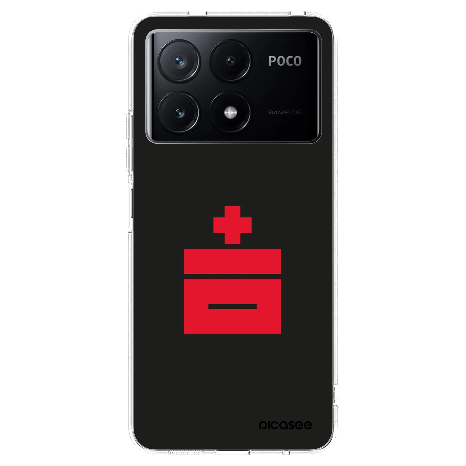 Picasee silikonska prozirna maskica za Xiaomi Poco X6 Pro - Le Plastenciaga