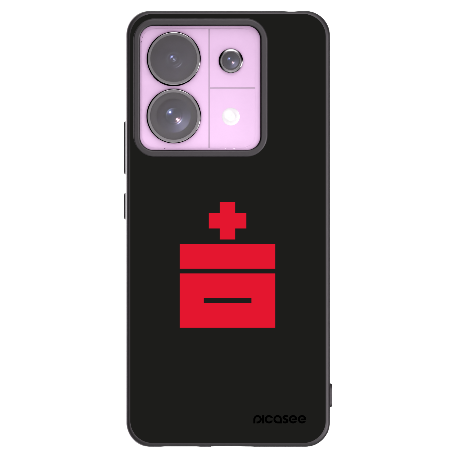 Picasee crna silikonska maskica za Xiaomi Redmi Note 13 Pro 5G - Le Plastenciaga