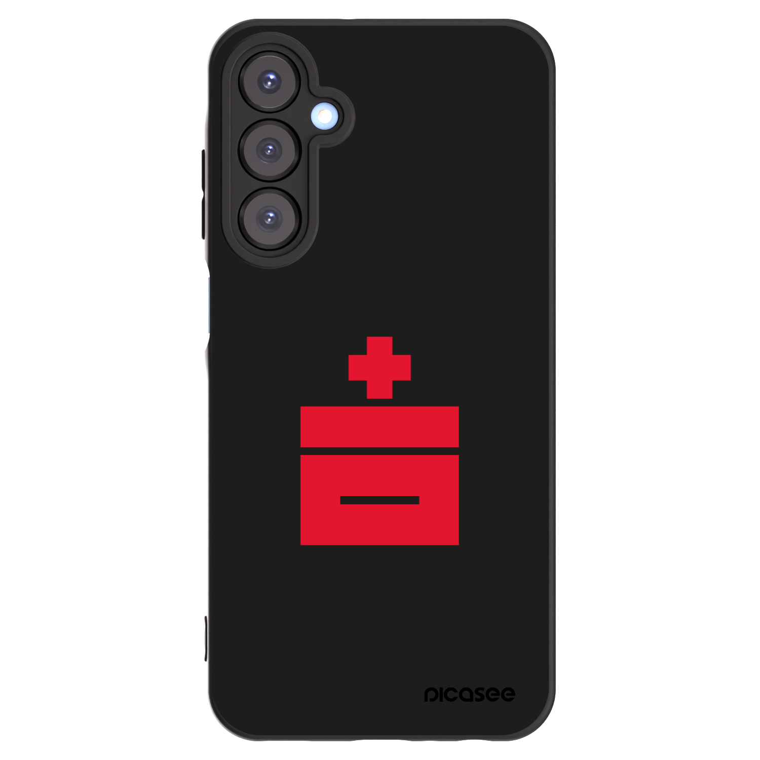 Picasee crna silikonska maskica za Samsung Galaxy A25 A256B 5G - Le Plastenciaga