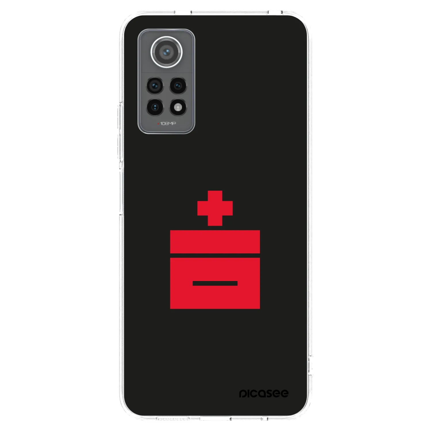 Picasee silikonska prozirna maskica za Xiaomi Redmi Note 12 Pro 4G - Le Plastenciaga