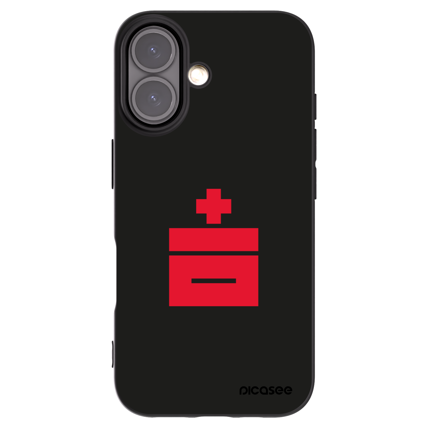 Picasee crna silikonska maskica za Apple iPhone 16 - Le Plastenciaga