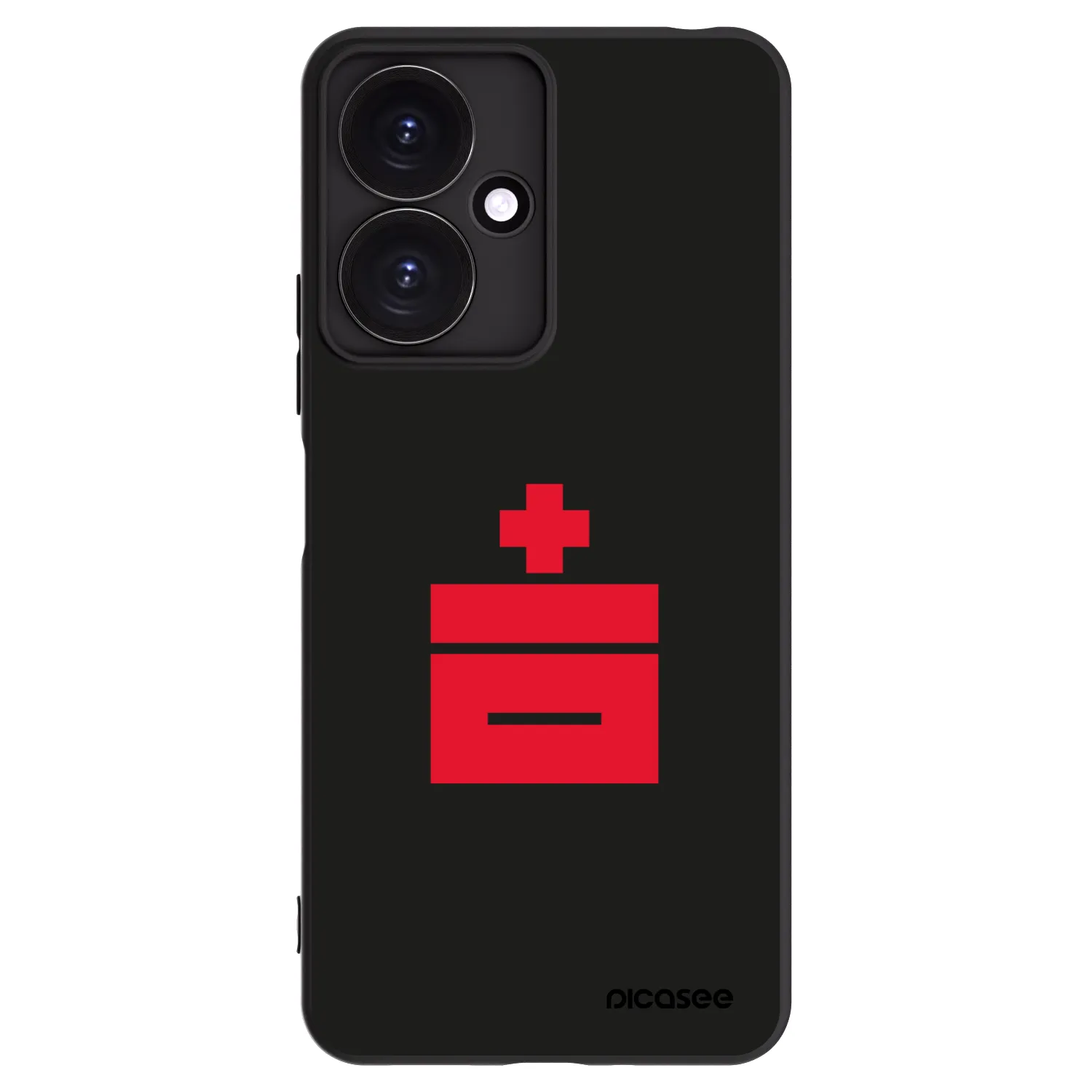 Picasee crna silikonska maskica za Xiaomi Redmi 13C 5G - Le Plastenciaga