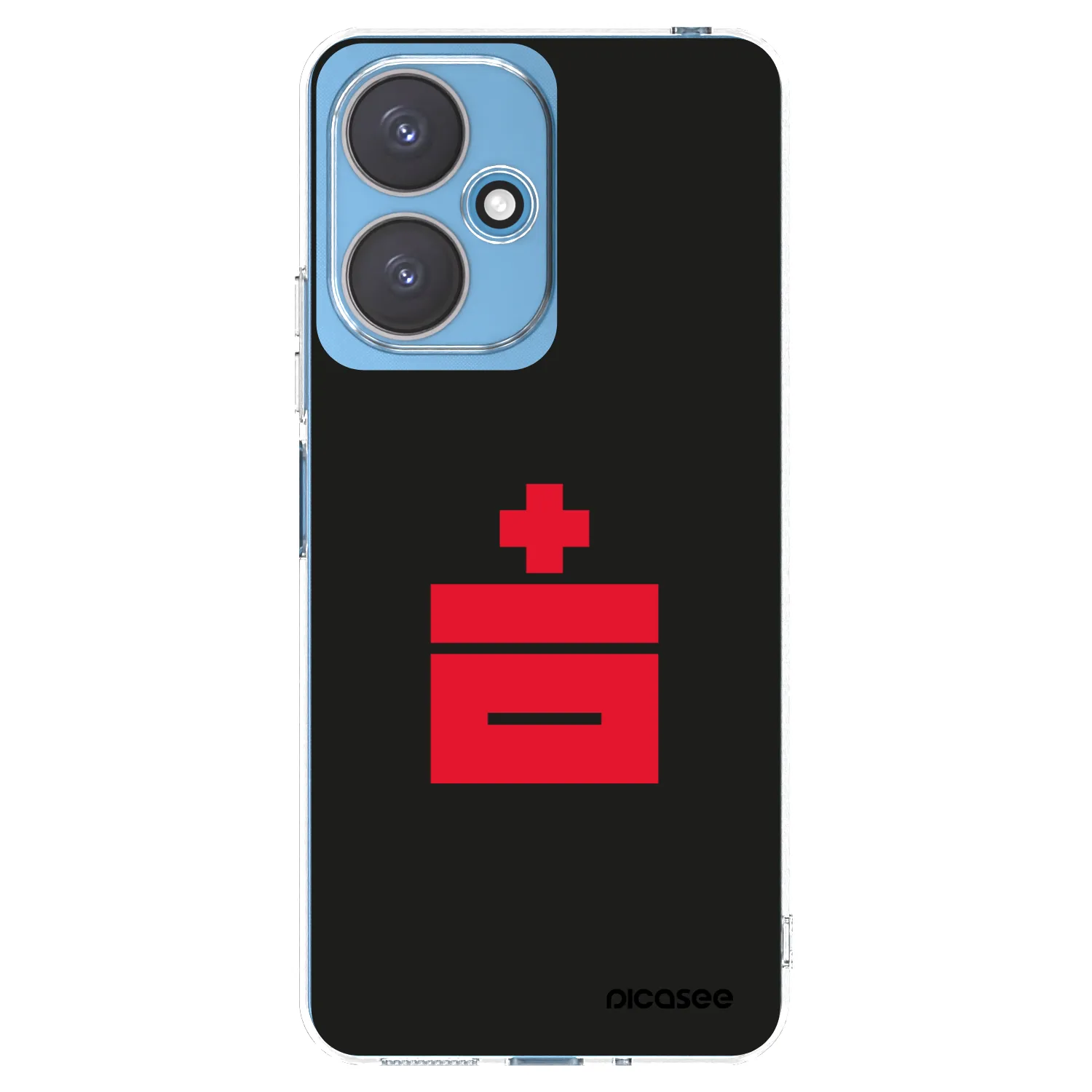 Picasee silikonska prozirna maskica za Xiaomi Redmi 13C 5G - Le Plastenciaga