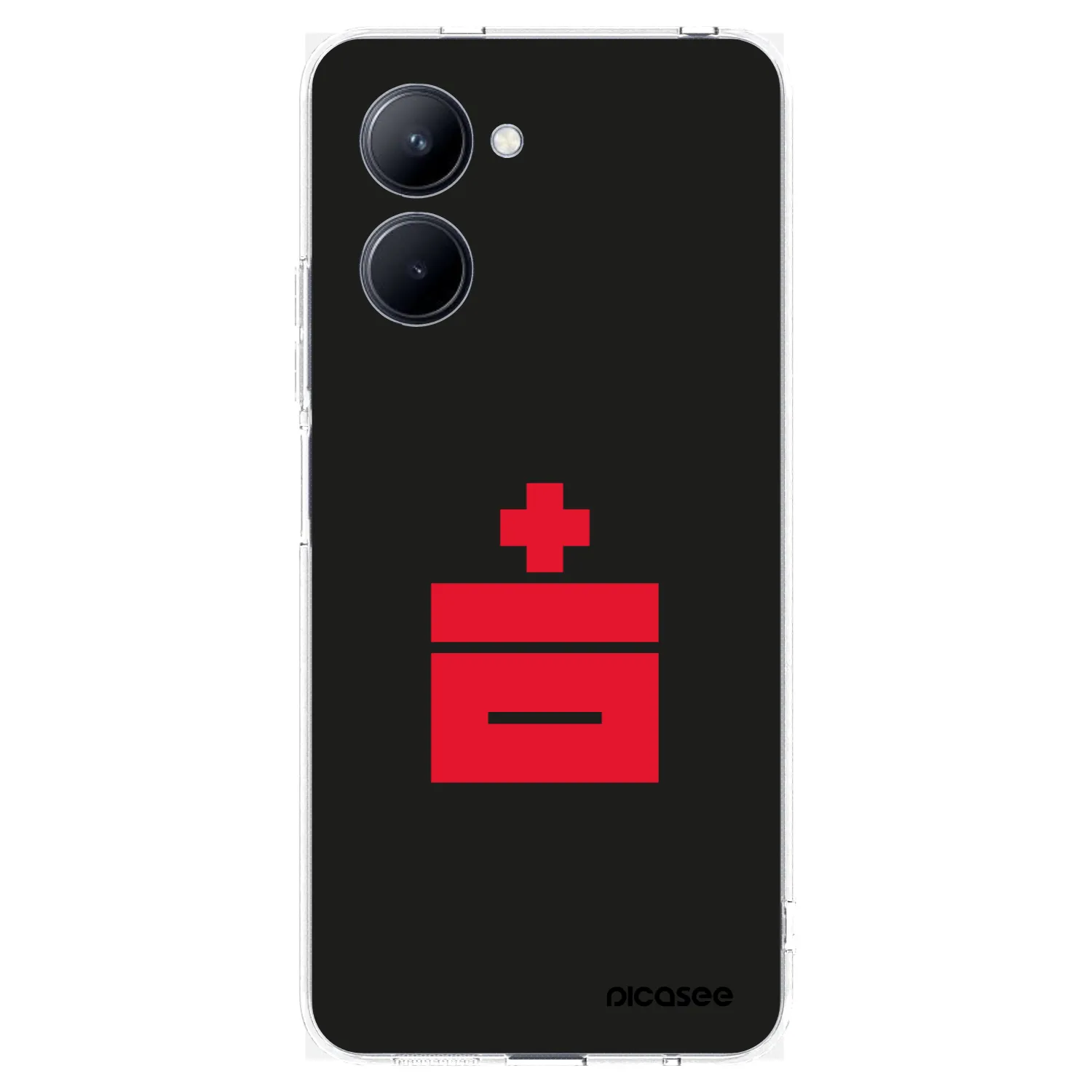 Picasee silikonska prozirna maskica za Realme C33 (2023) - Le Plastenciaga