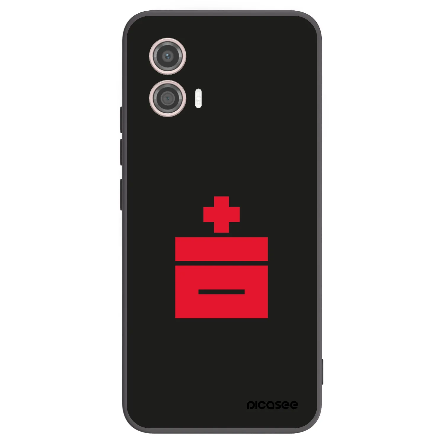 Picasee crna silikonska maskica za Motorola Moto G53 5G - Le Plastenciaga