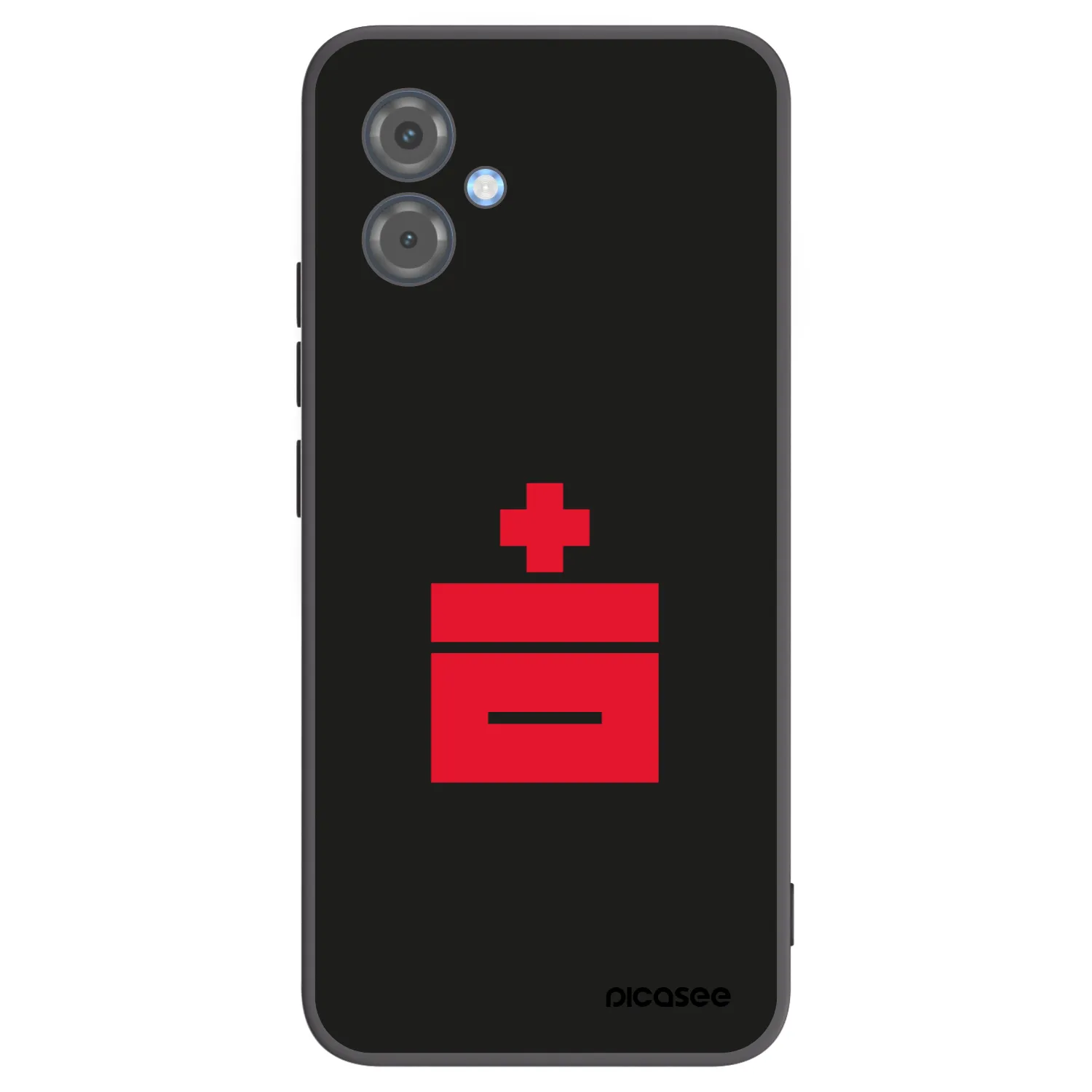 Picasee crna silikonska maskica za Motorola Moto G14 - Le Plastenciaga