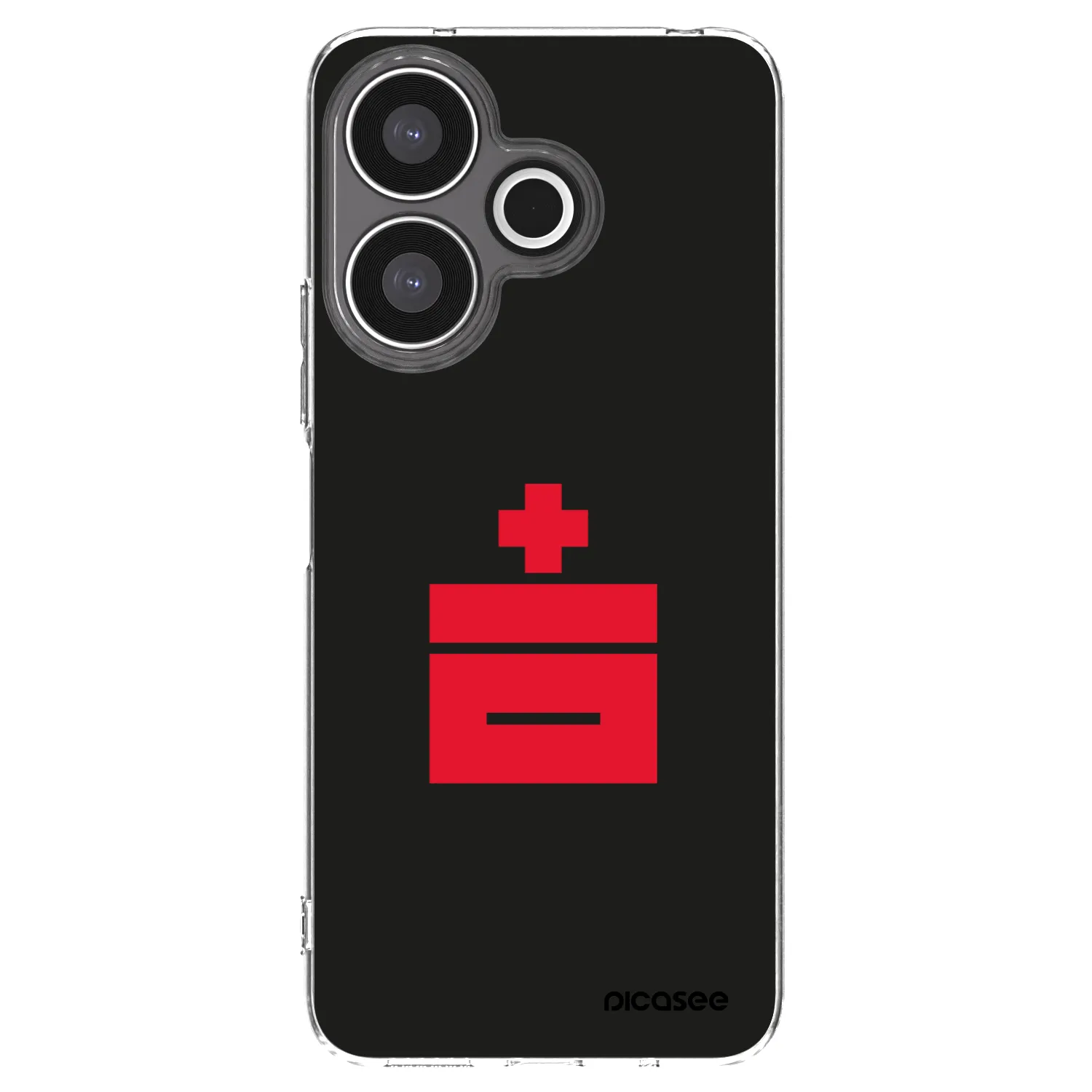 Picasee silikonska prozirna maskica za Xiaomi Redmi 13 4G - Le Plastenciaga