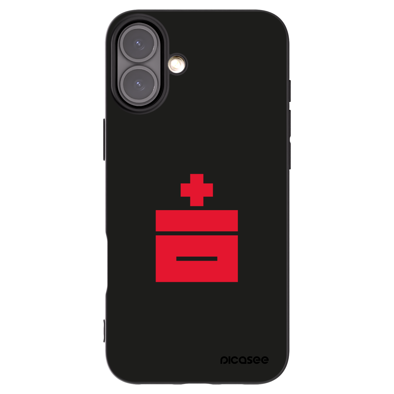 Picasee crna silikonska maskica za Apple iPhone 16 Plus - Le Plastenciaga