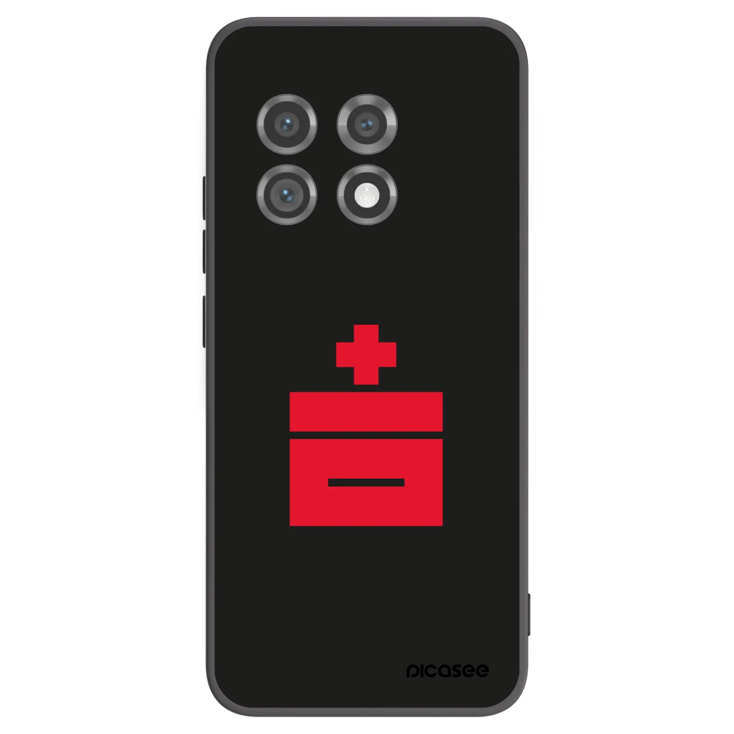 Picasee crna silikonska maskica za OnePlus 11 5G - Le Plastenciaga