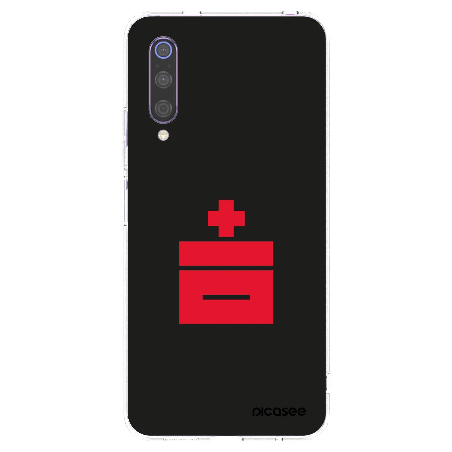 Picasee silikonska prozirna maskica za Xiaomi Mi 9 - Le Plastenciaga