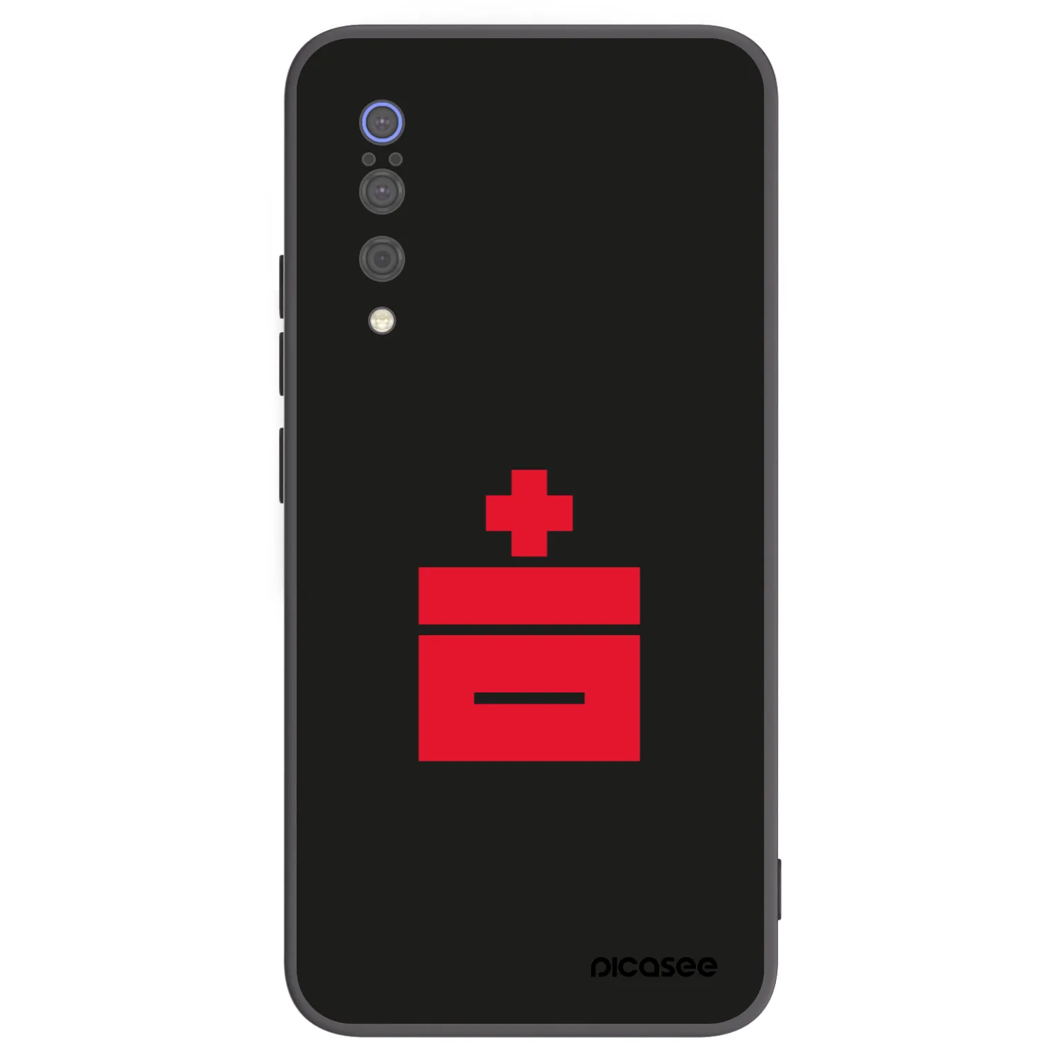 Picasee crna silikonska maskica za Xiaomi Mi 9 - Le Plastenciaga