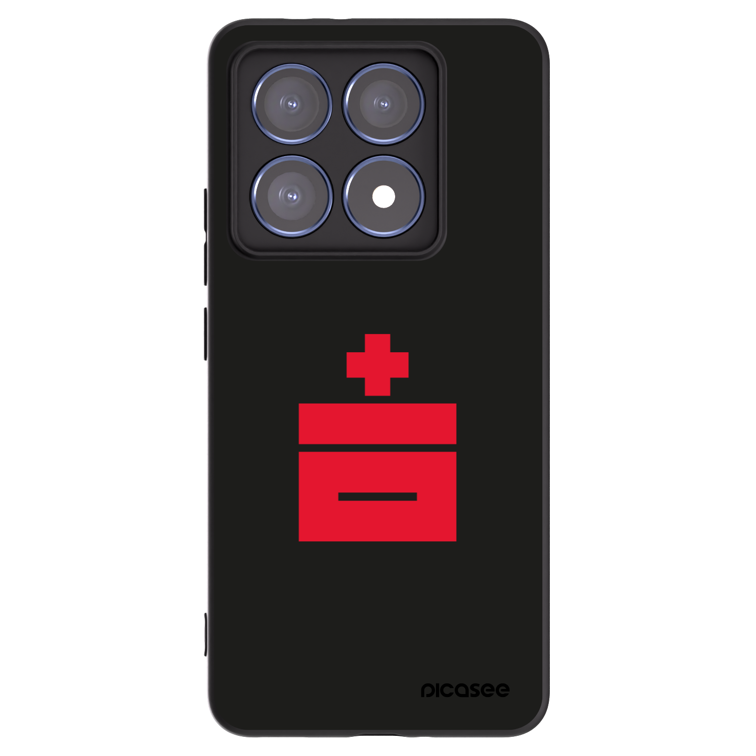 Picasee crna silikonska maskica za Xiaomi 14T Pro - Le Plastenciaga