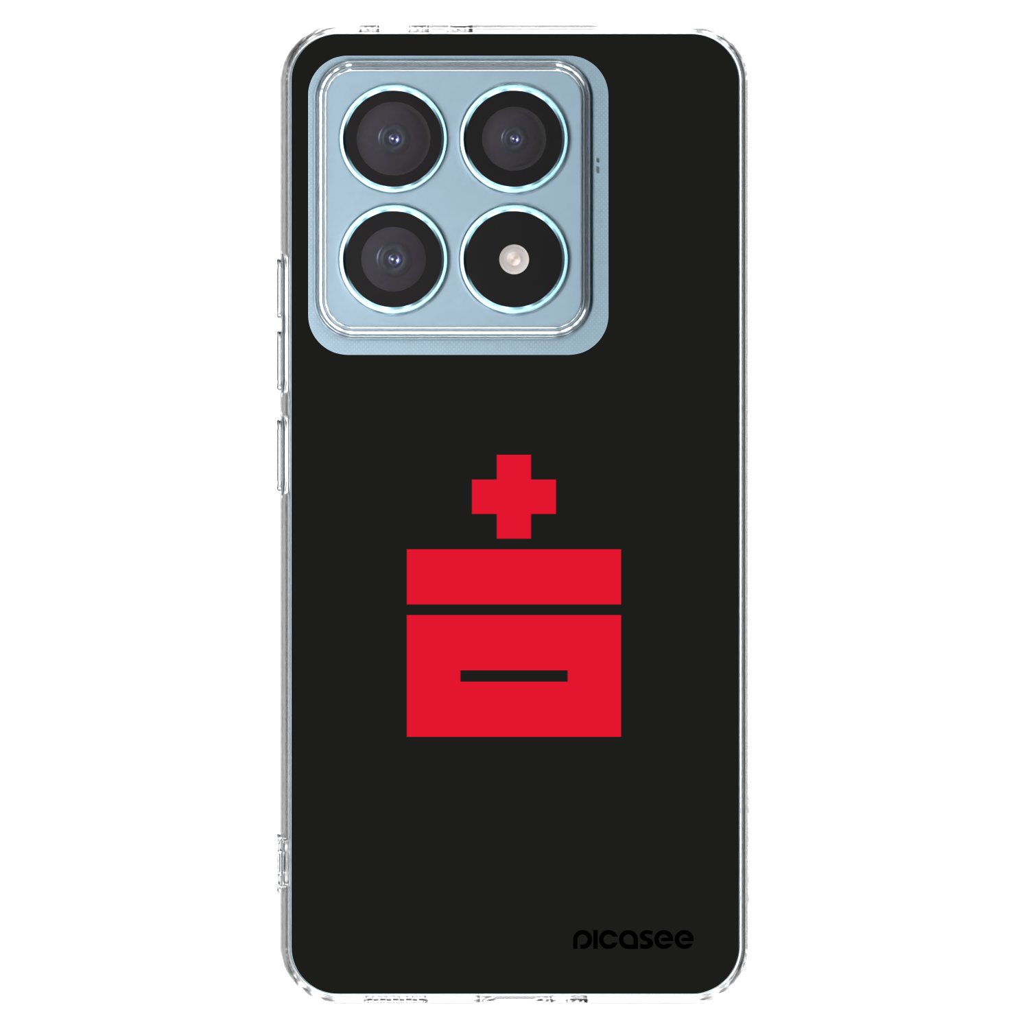 Picasee silikonska prozirna maskica za Xiaomi 14T Pro - Le Plastenciaga