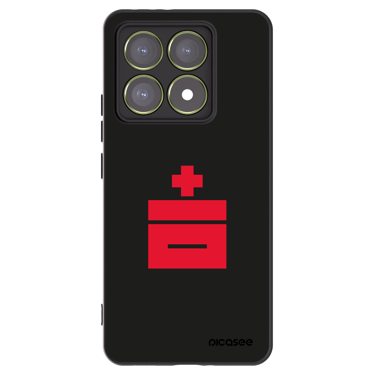 Picasee crna silikonska maskica za Xiaomi 14T - Le Plastenciaga