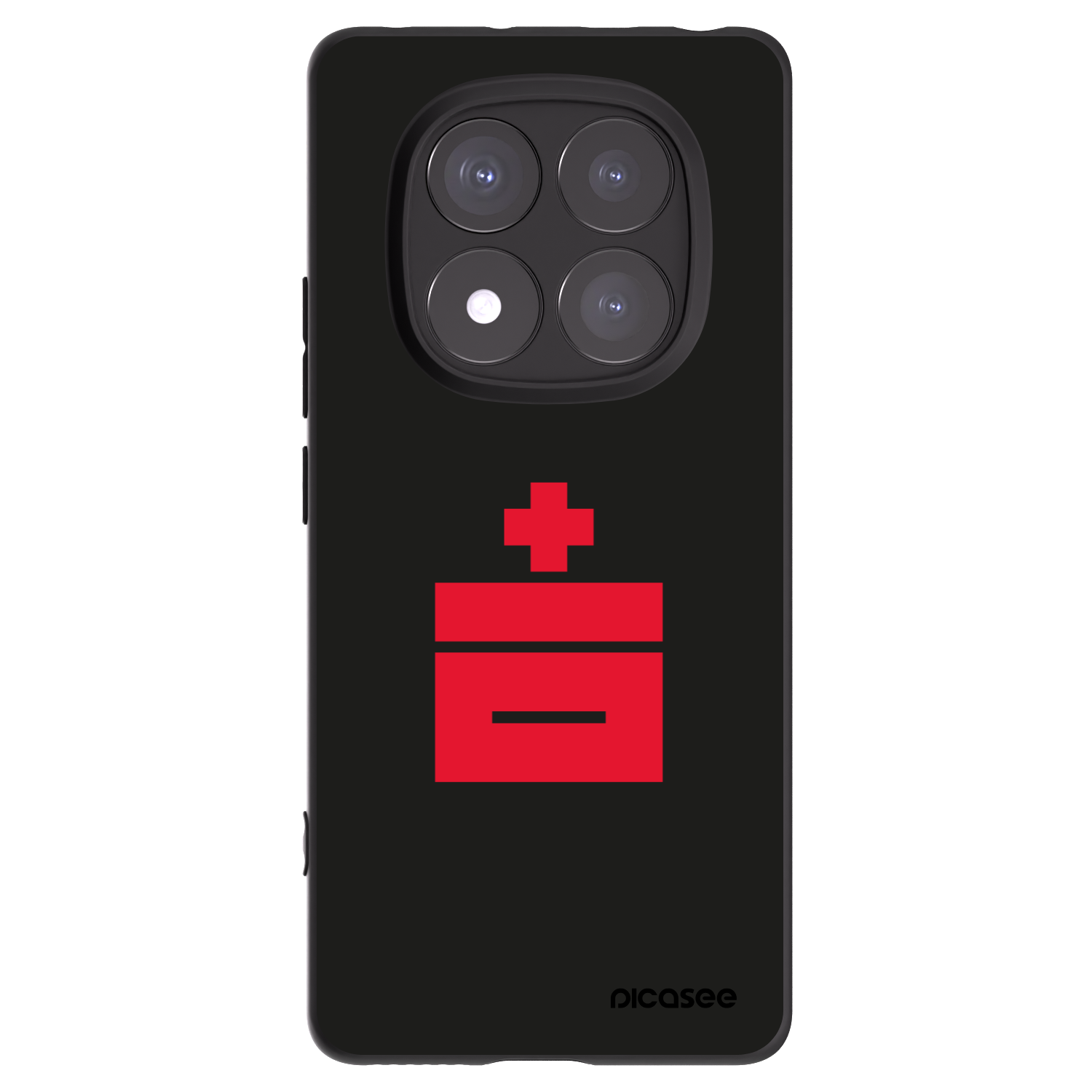 Picasee crna silikonska maskica za Xiaomi Redmi Note 14 Pro+ 5G - Le Plastenciaga