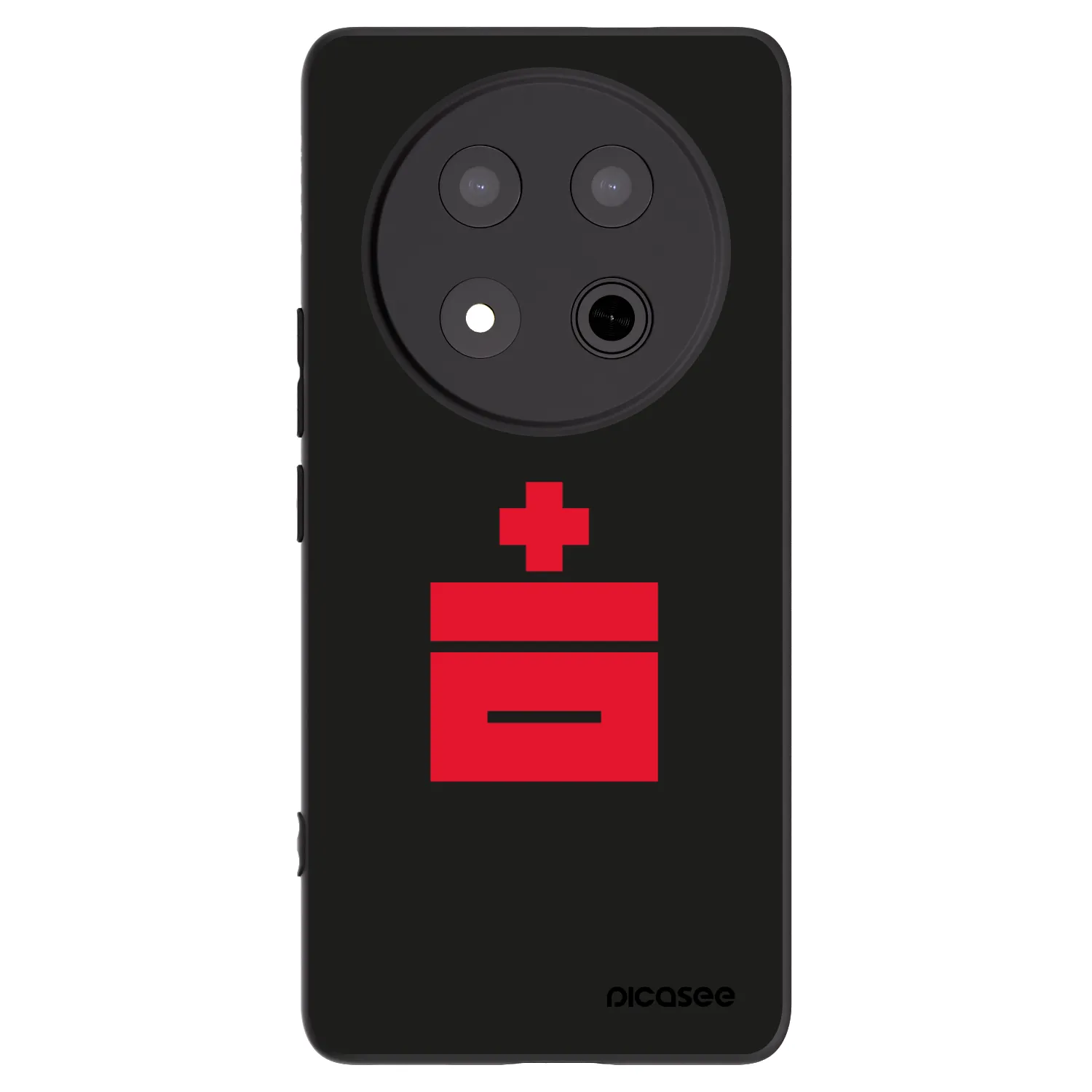 Picasee crna silikonska maskica za Honor Magic7 Lite 5G - Le Plastenciaga