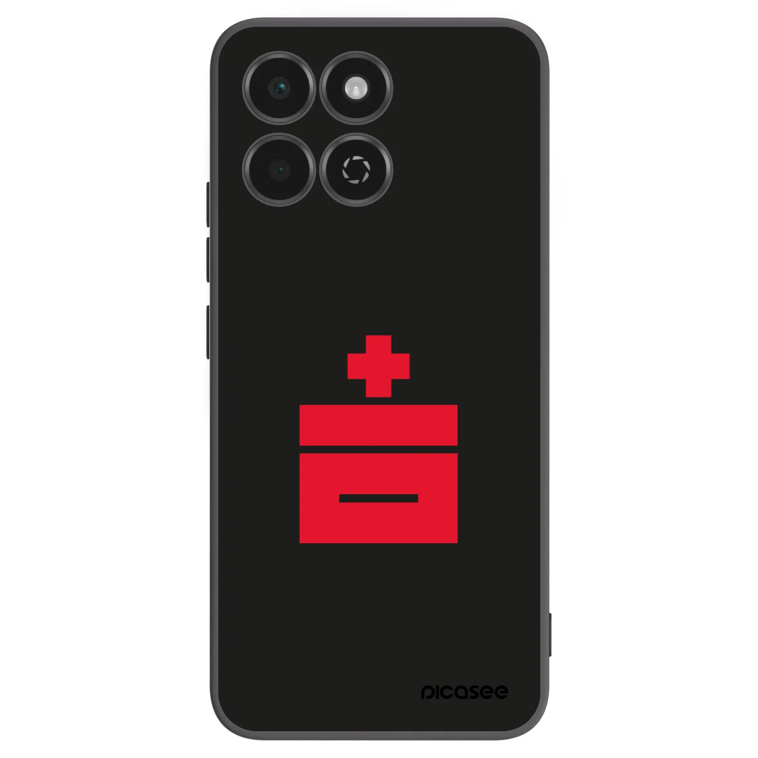 Picasee crna silikonska maskica za Honor 200 Smart 5G - Le Plastenciaga