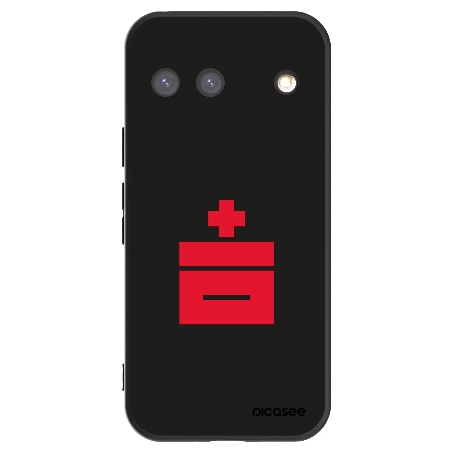 Picasee crna silikonska maskica za Google Pixel 9 - Le Plastenciaga