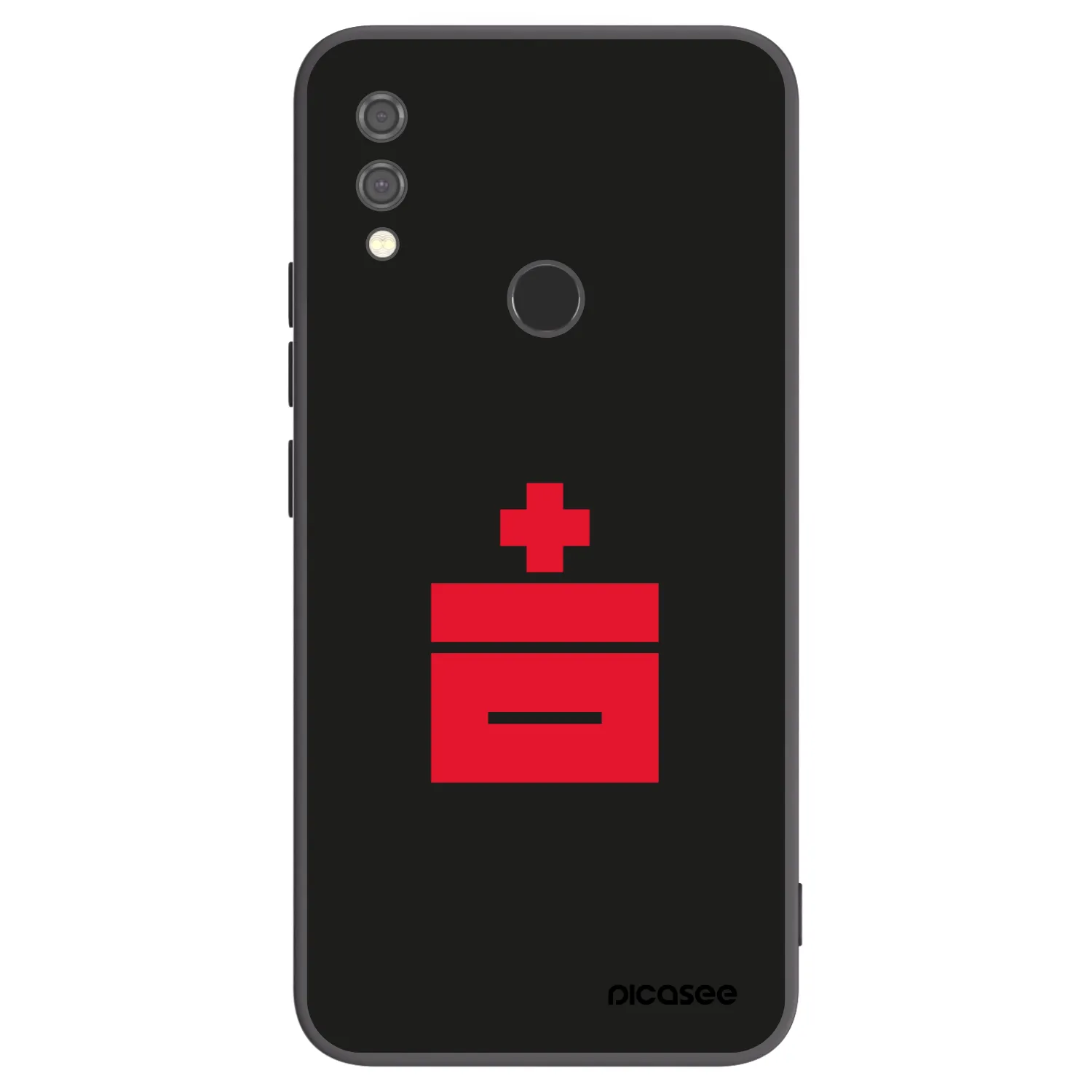 Picasee crna silikonska maskica za Xiaomi Redmi Note 7 - Le Plastenciaga