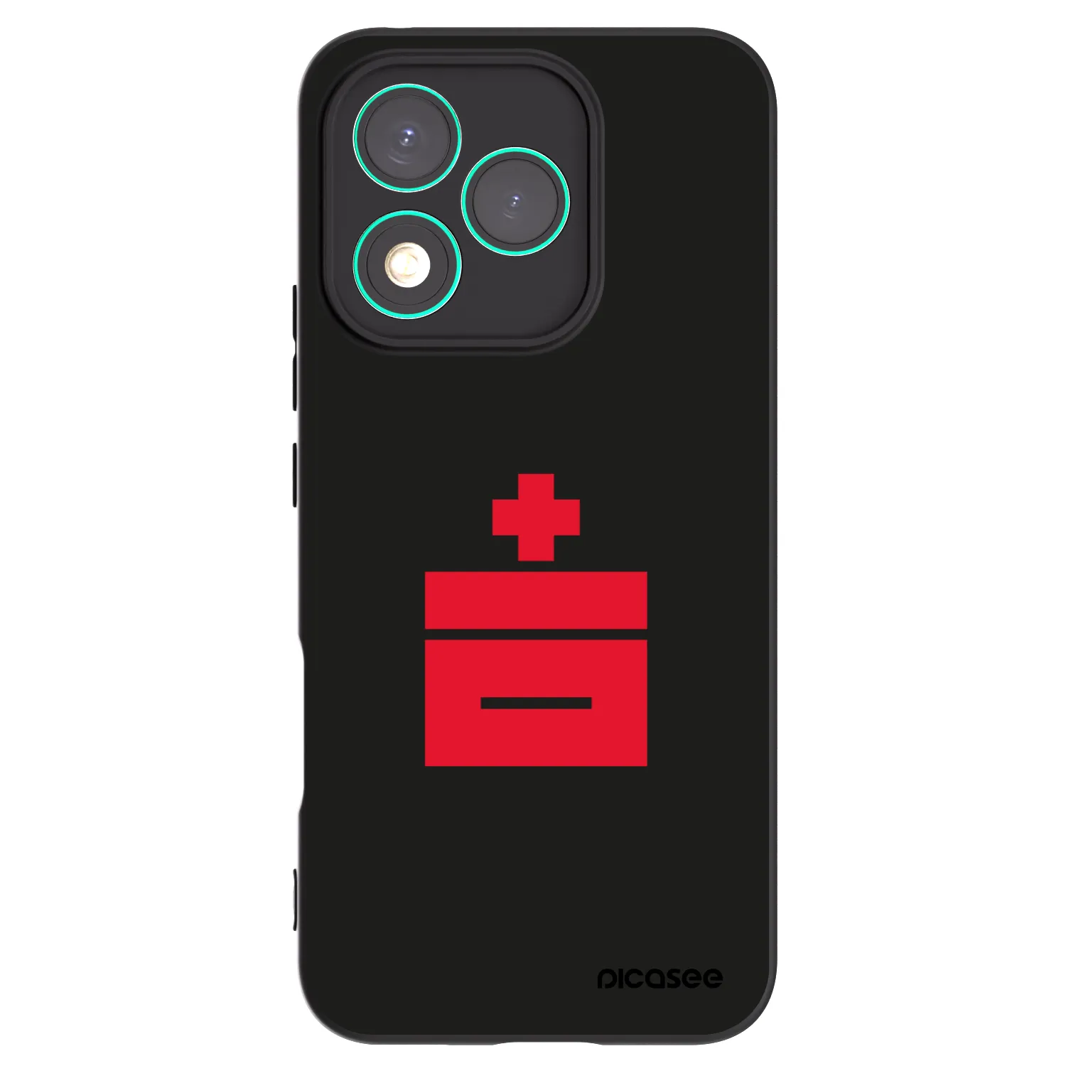 Picasee crna silikonska maskica za Honor 400 Lite 5G - Le Plastenciaga
