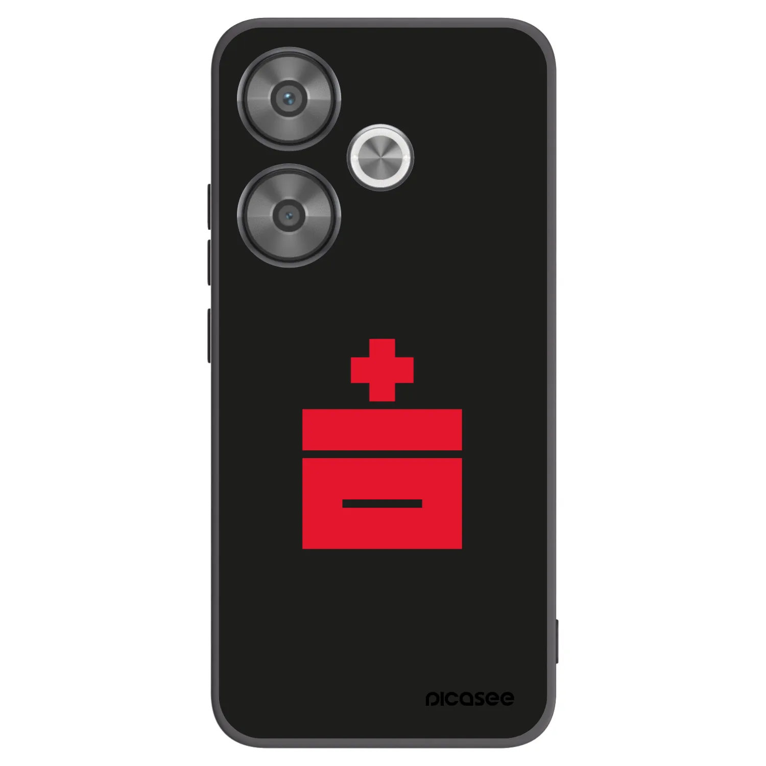 Picasee crna silikonska maskica za Xiaomi Poco F6 - Le Plastenciaga