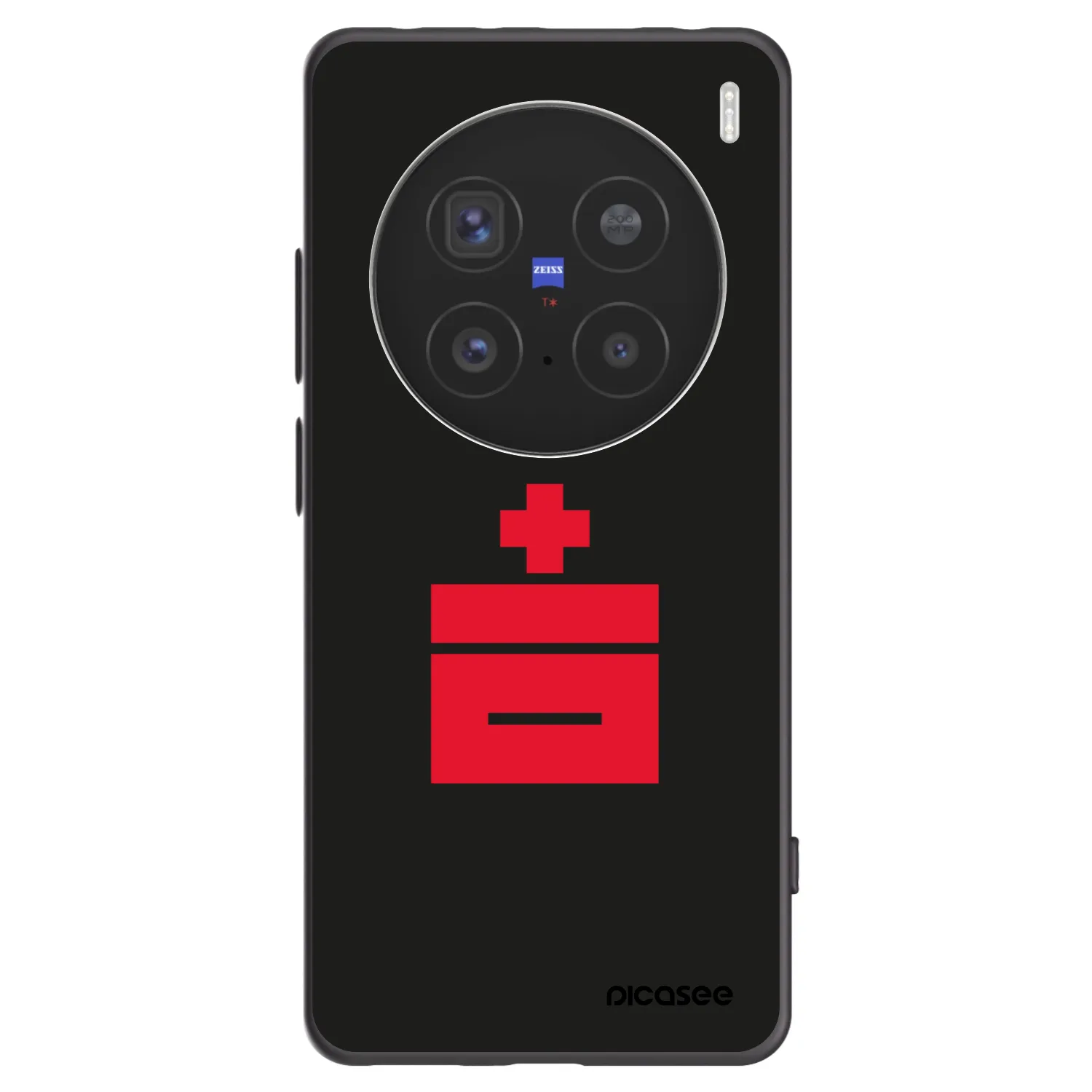 Picasee crna silikonska maskica za Vivo X200 Pro - Le Plastenciaga