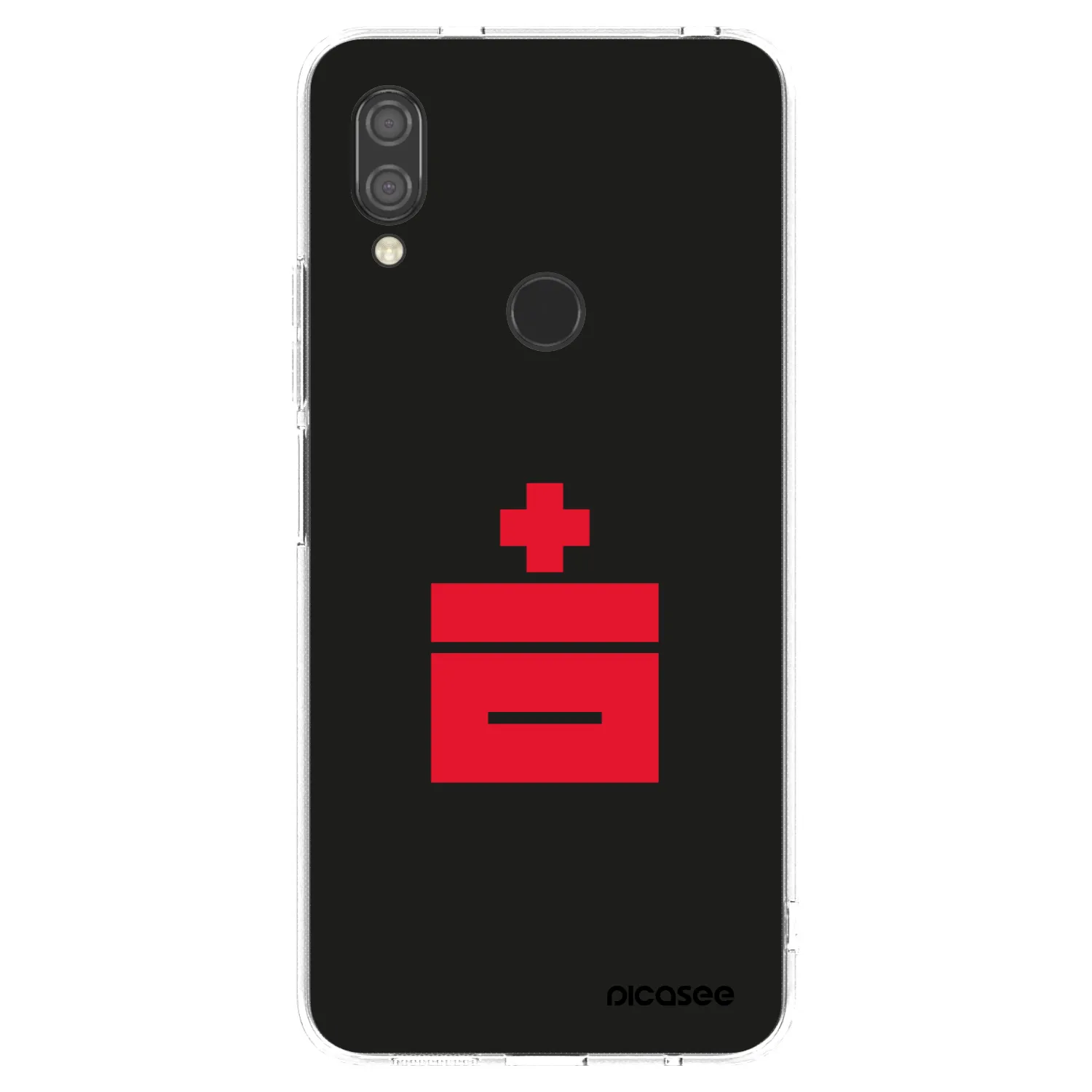 Picasee silikonska prozirna maskica za Xiaomi Redmi 7 - Le Plastenciaga