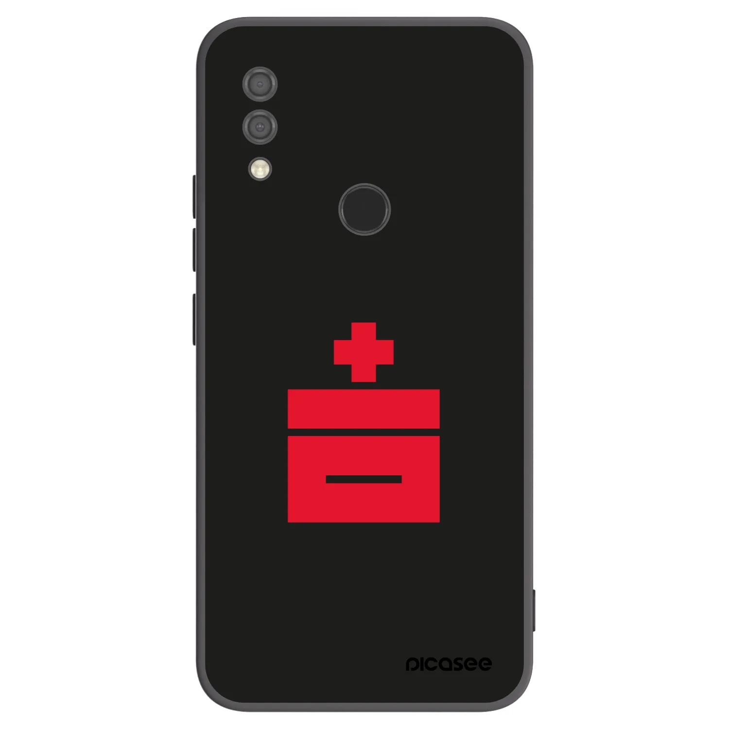Picasee crna silikonska maskica za Xiaomi Redmi 7 - Le Plastenciaga