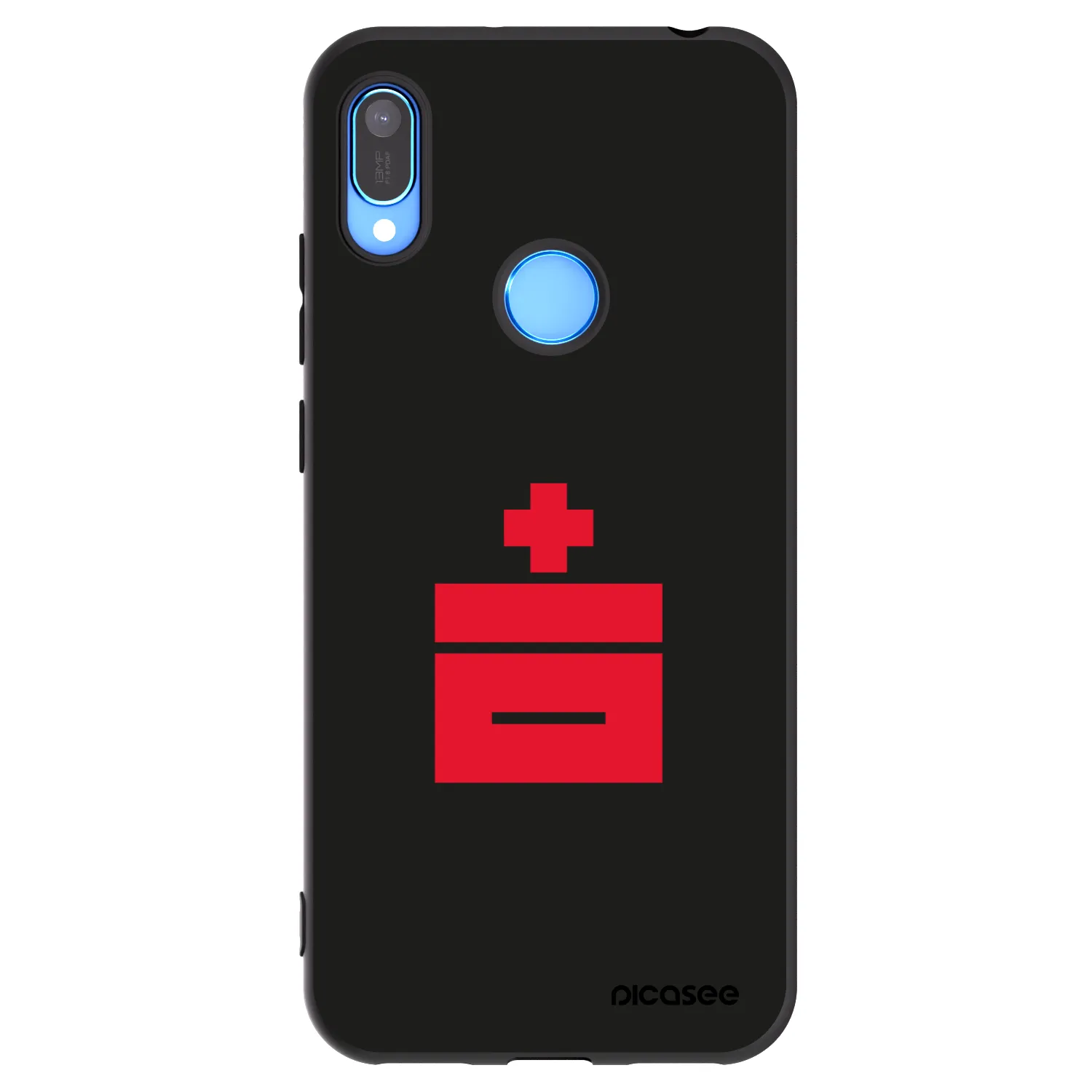 Picasee crna silikonska maskica za Huawei Y6 2019 - Le Plastenciaga