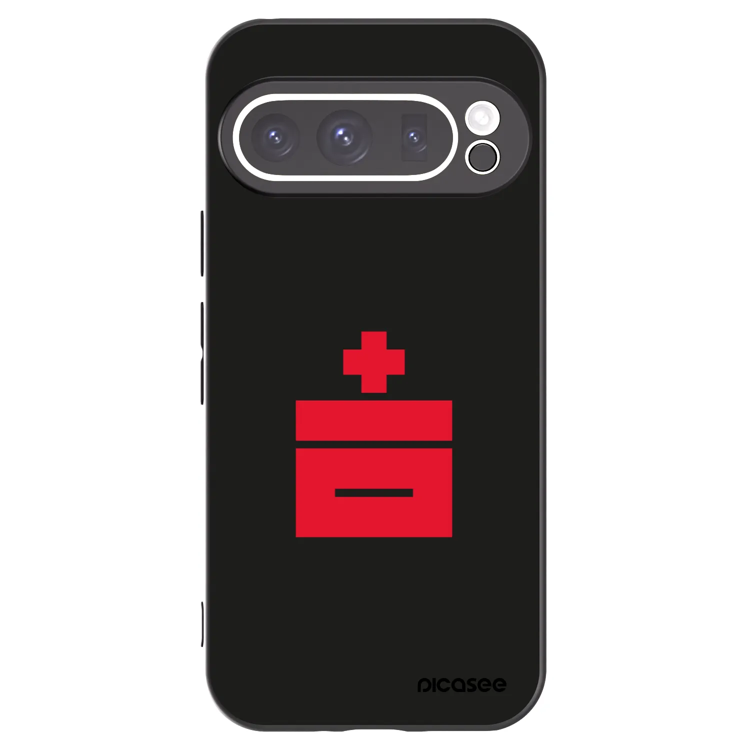 Picasee crna silikonska maskica za Google Pixel 9 Pro XL - Le Plastenciaga