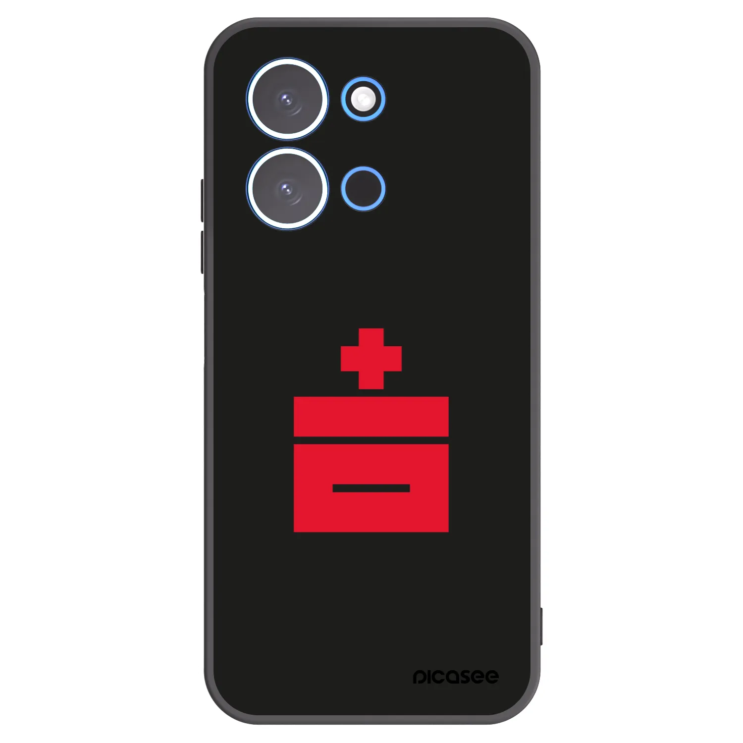 Picasee crna silikonska maskica za Xiaomi Redmi 15C 4G - Le Plastenciaga