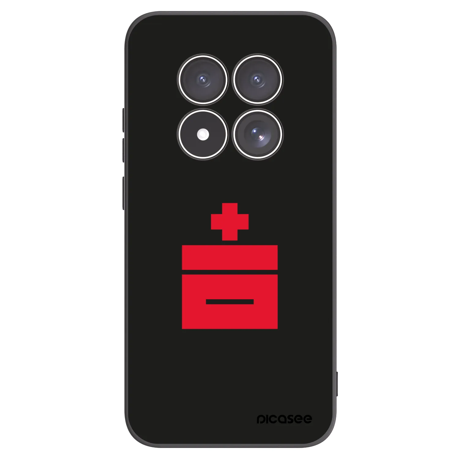 Picasee crna silikonska maskica za Xiaomi Redmi Note 15 Pro 4G - Le Plastenciaga