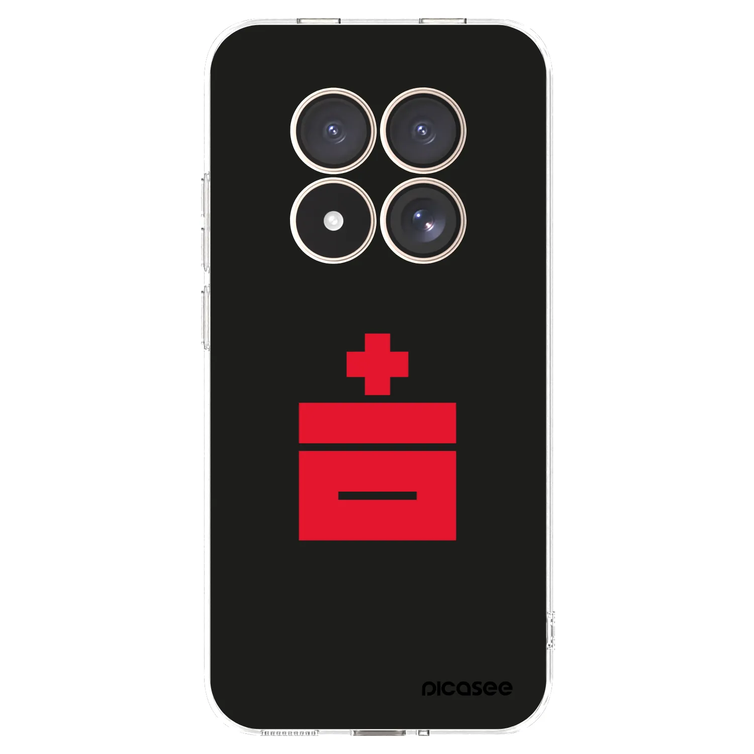 Picasee silikonska prozirna maskica za Xiaomi Redmi Note 15 Pro 4G - Le Plastenciaga