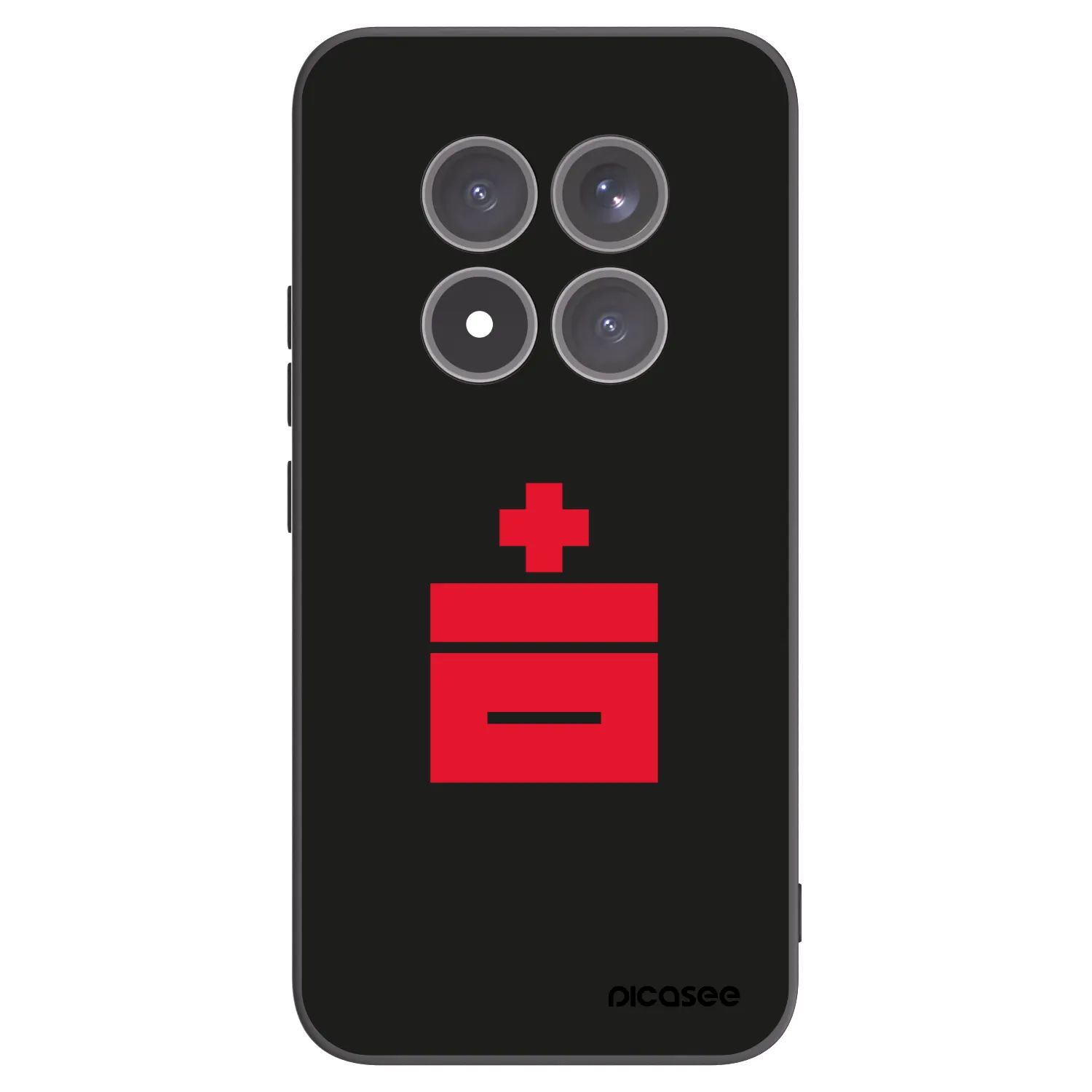 Picasee crna silikonska maskica za Xiaomi Redmi Note 15 Pro+ - Le Plastenciaga
