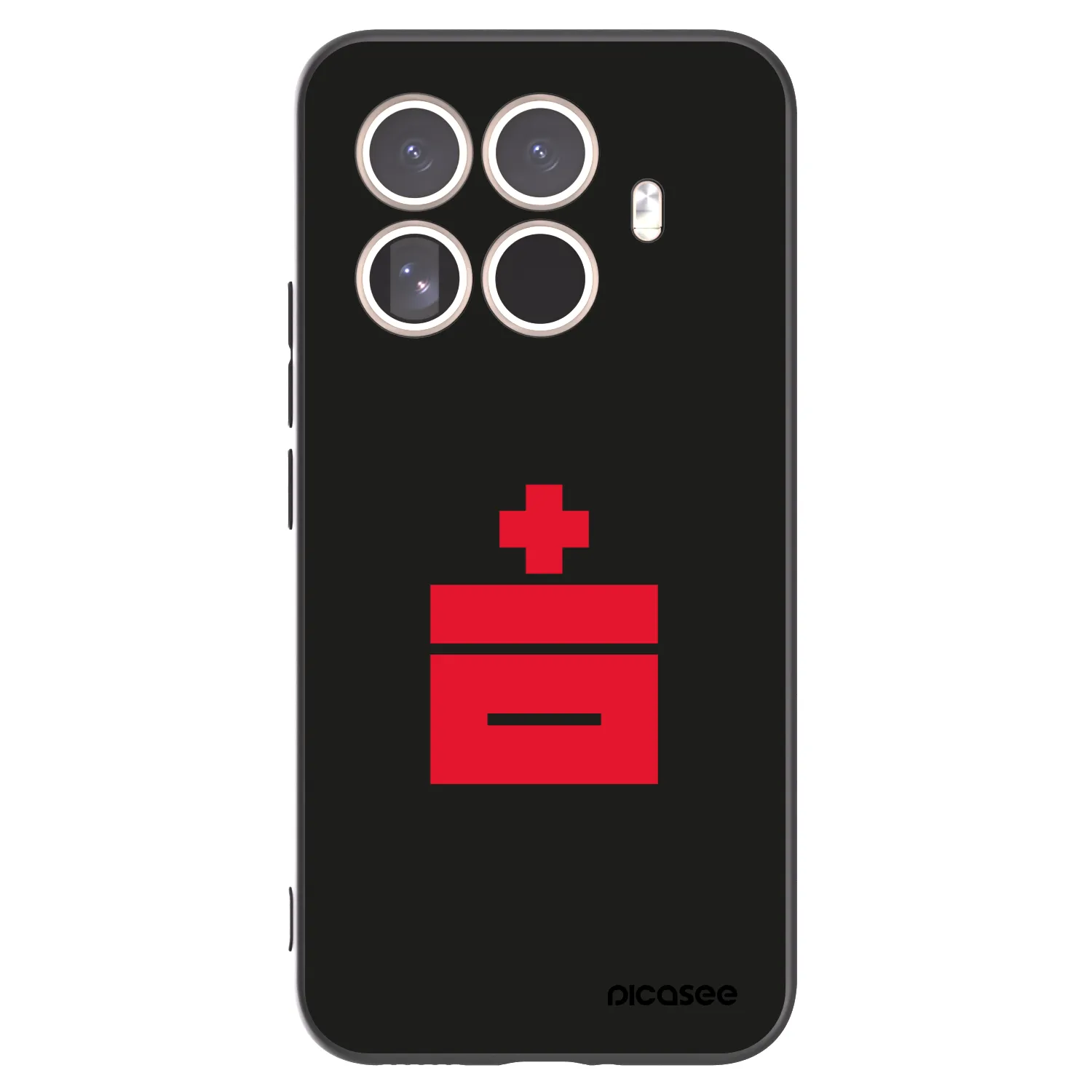 Picasee crna silikonska maskica za Xiaomi 15T Pro - Le Plastenciaga