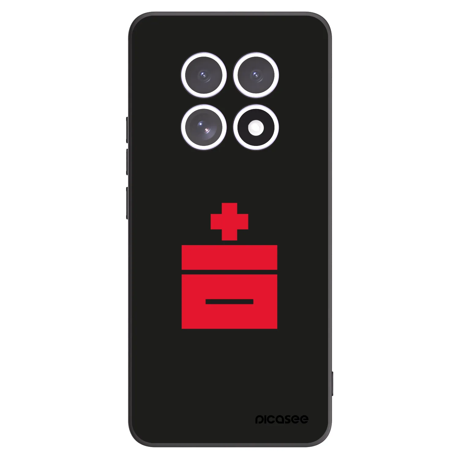 Picasee crna silikonska maskica za Xiaomi Redmi Note 15 - Le Plastenciaga