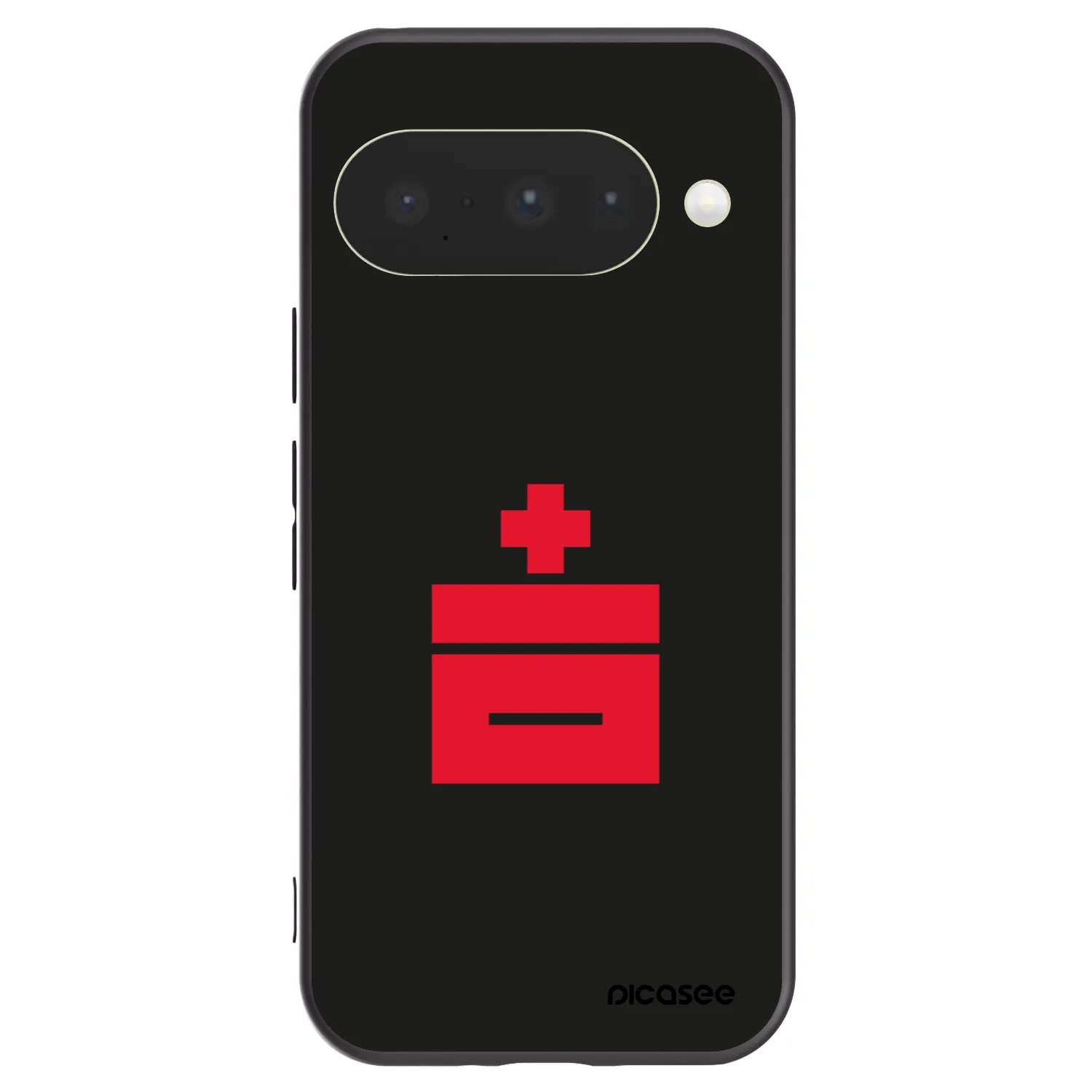 Picasee crna silikonska maskica za Google Pixel 10 - Le Plastenciaga