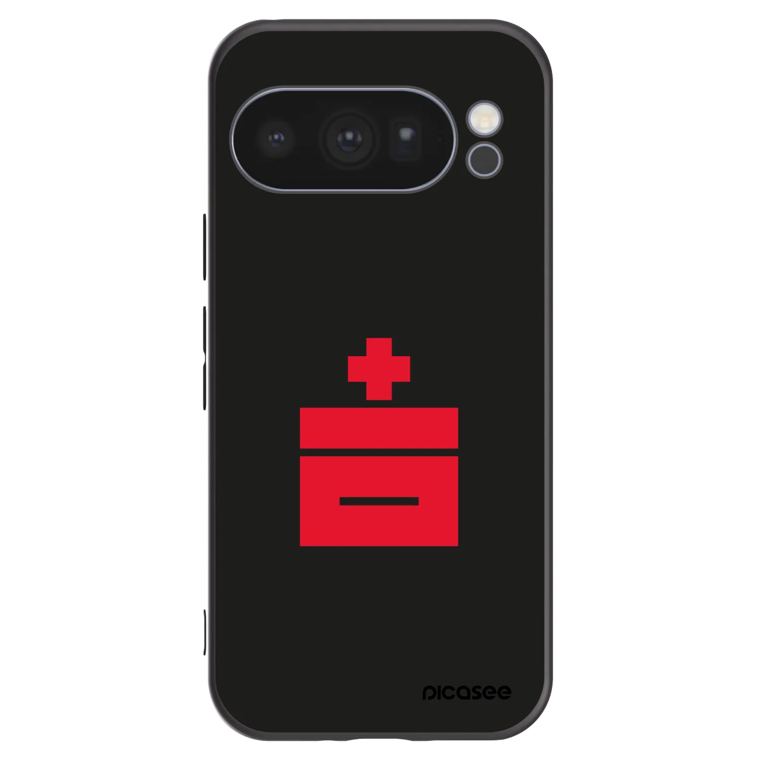 Picasee crna silikonska maskica za Google Pixel 10 Pro - Le Plastenciaga