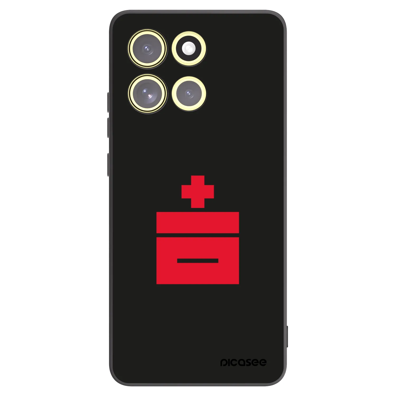 Picasee crna silikonska maskica za Motorola Moto G86 Power 5G - Le Plastenciaga