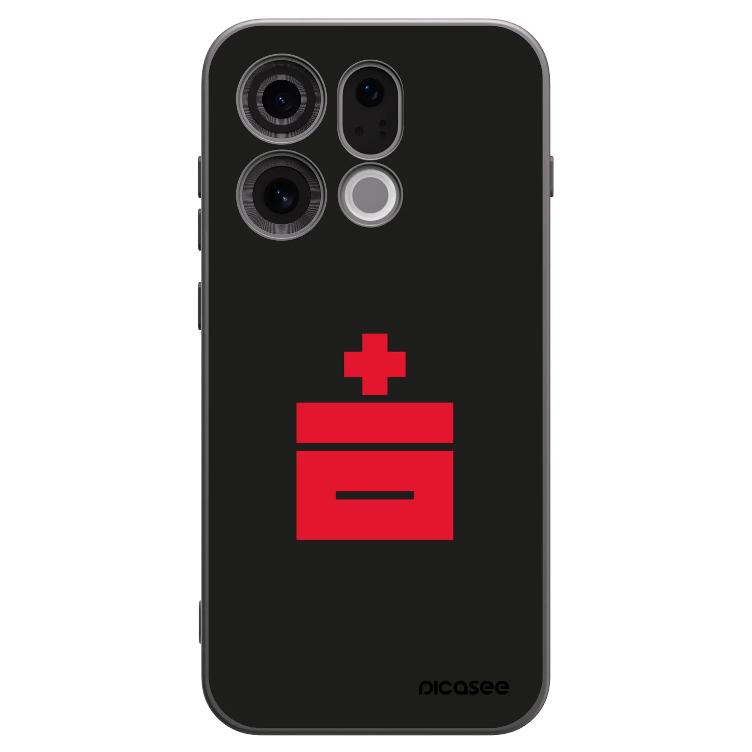 Picasee crna silikonska maskica za OPPO Find X9 - Le Plastenciaga