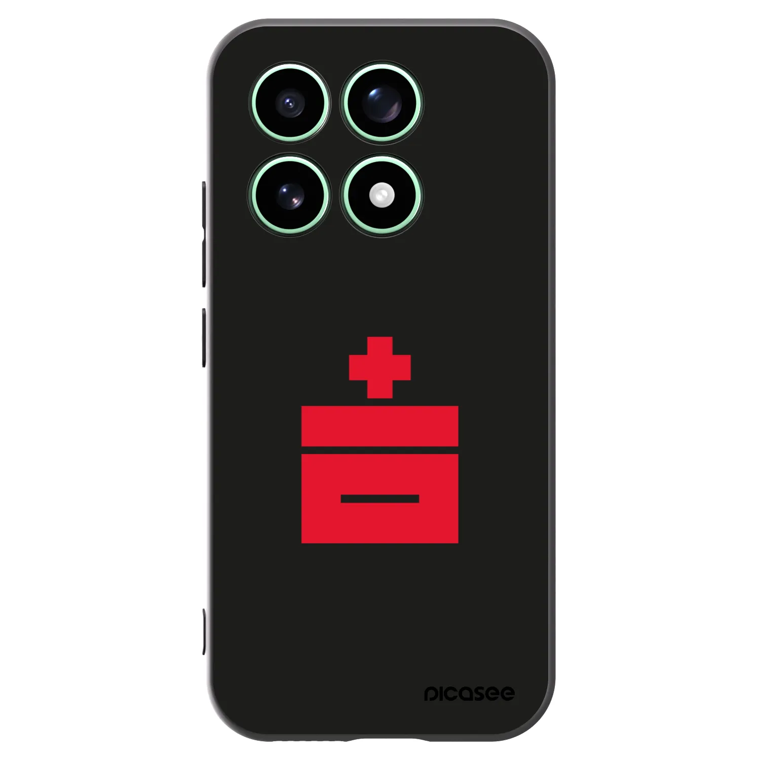 Picasee crna silikonska maskica za Xiaomi 17 - Le Plastenciaga